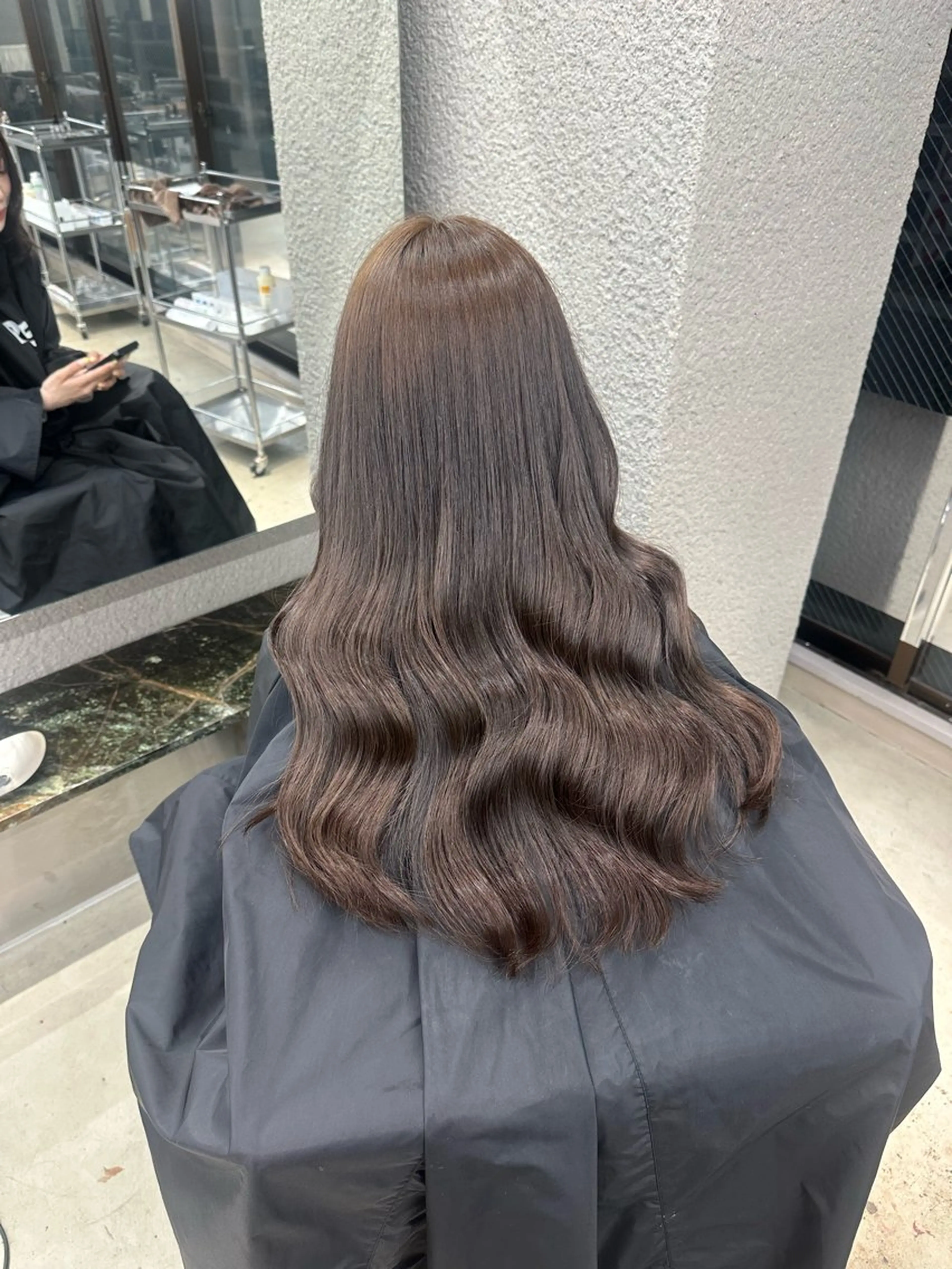 カラー PELE栄☆カラー ／トリートメントのヘアスタイル