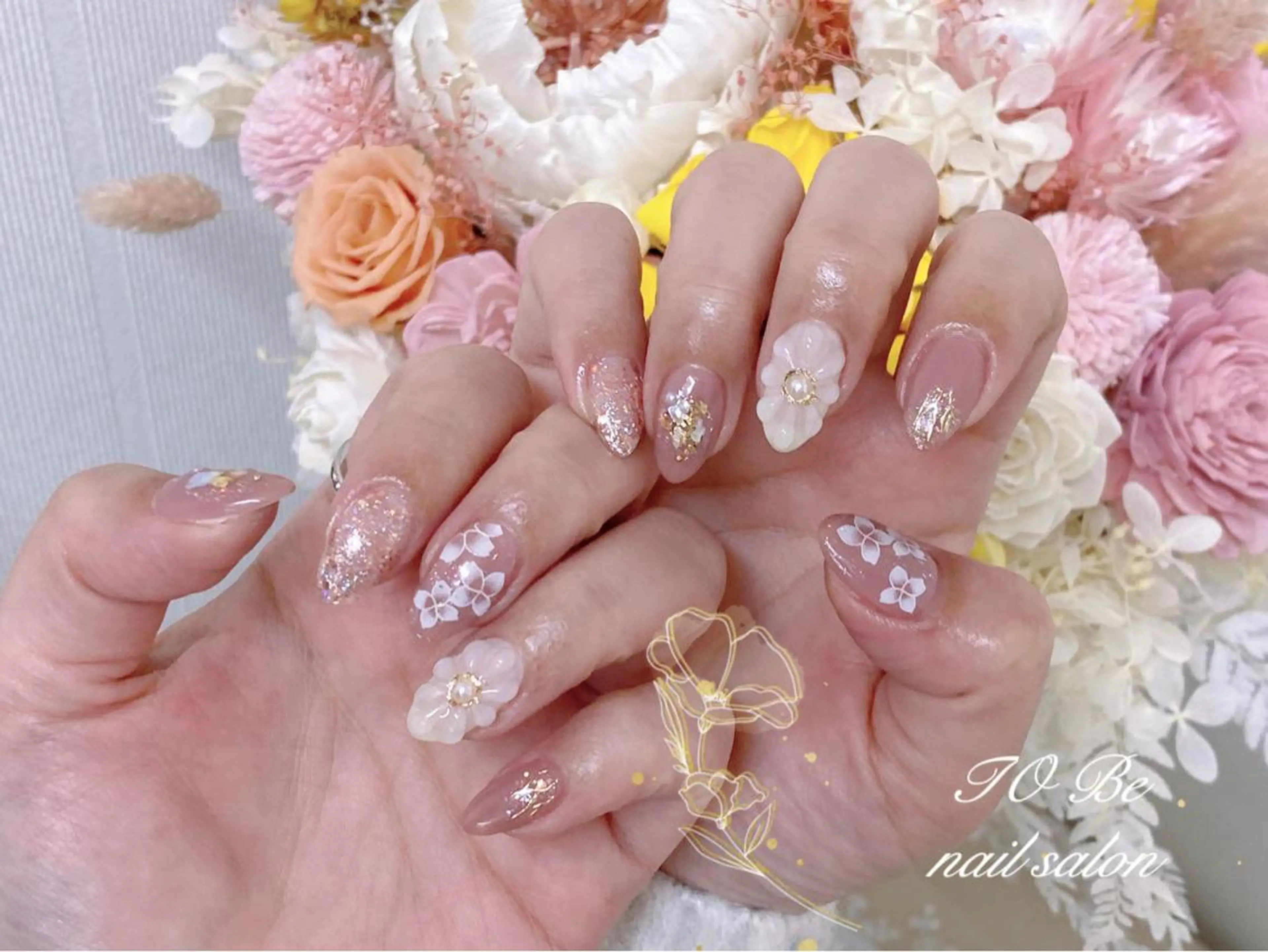 ネイル ハンドネイル Nail Salon To Beのネイルデザイン