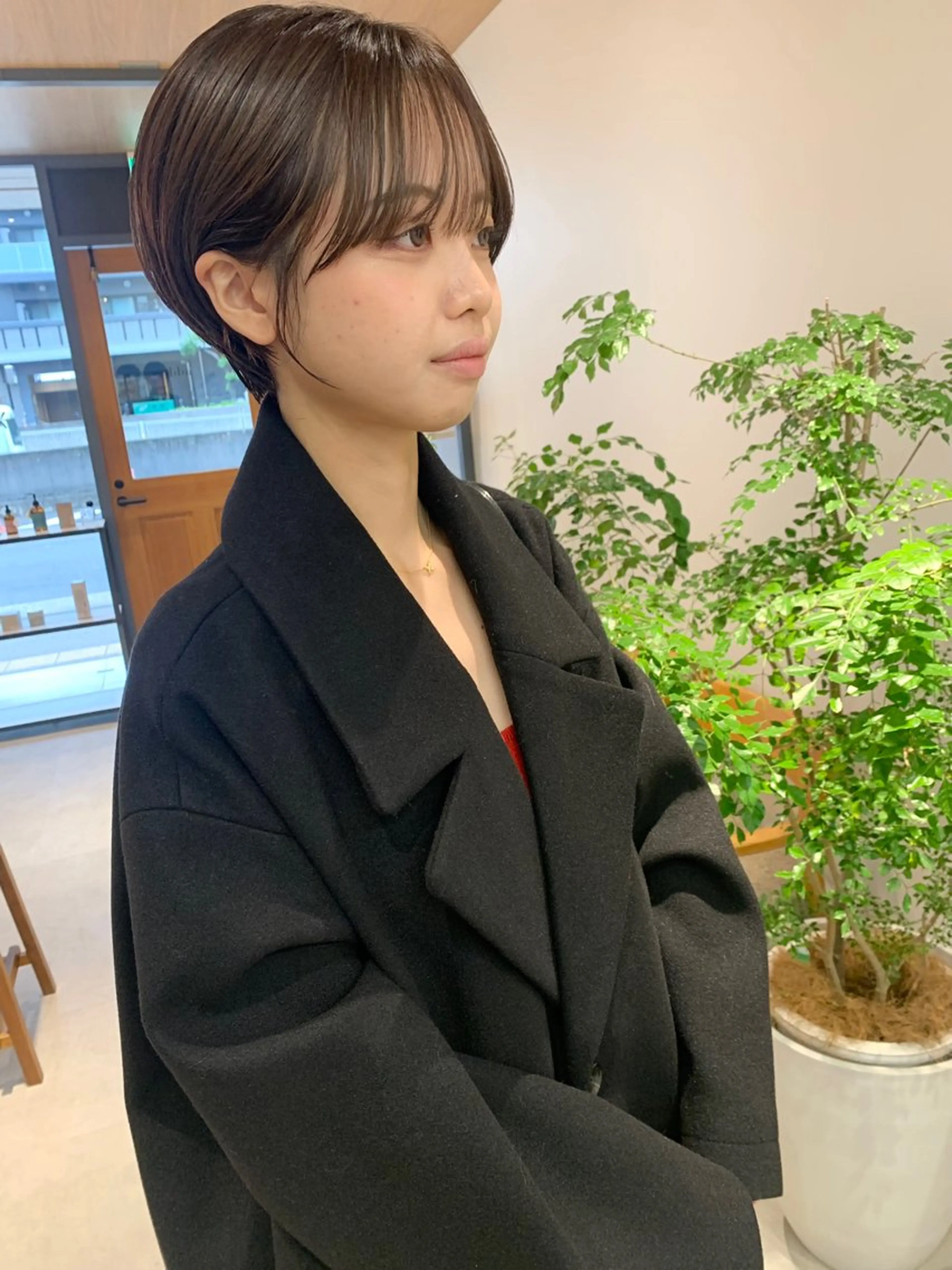 ショート カット ヘアカラー トリートメント k-two谷町所属・濱田 大輔のヘアスタイル