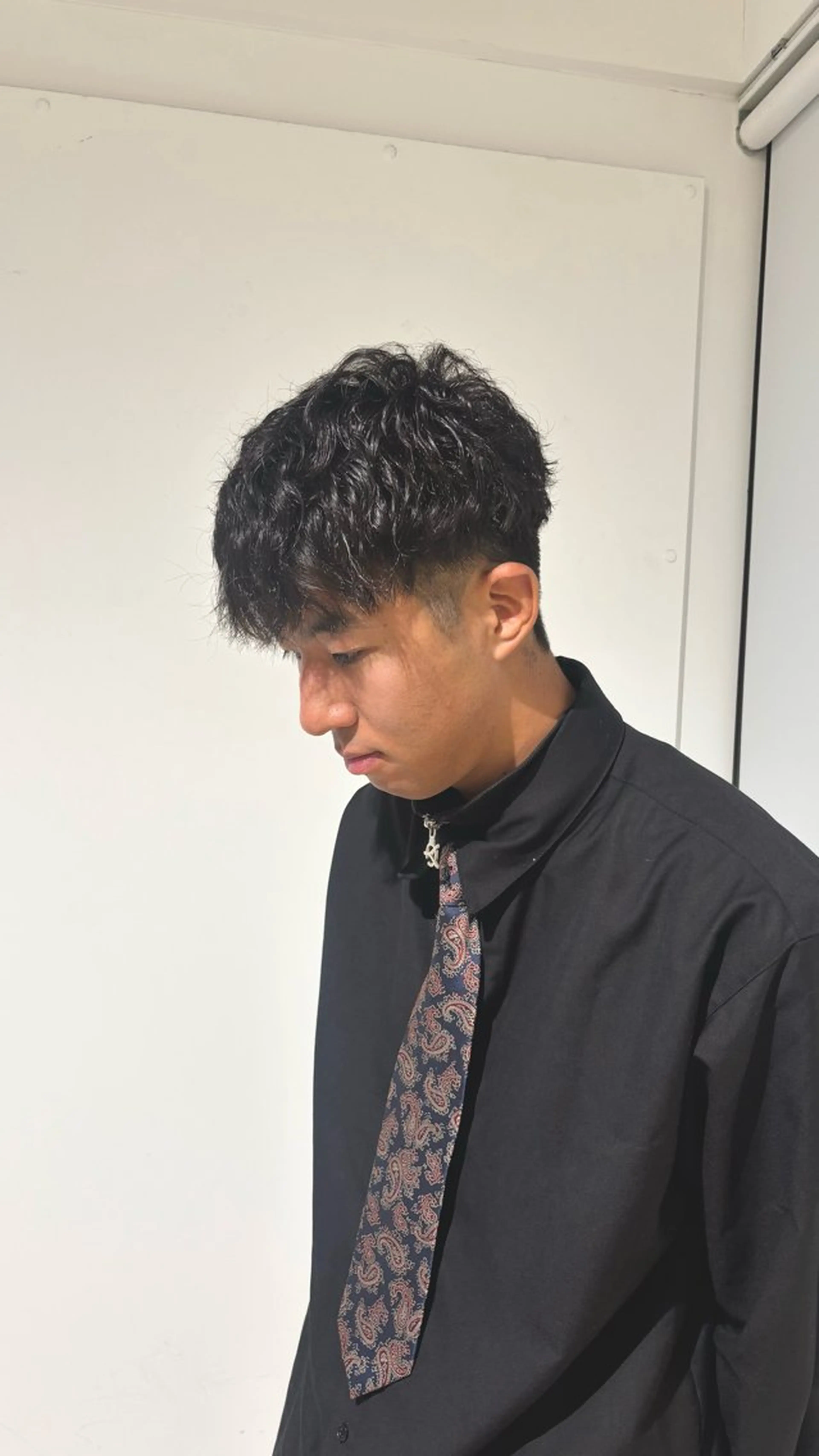 パーマ メンズ カット パーマ すず🎀メンズカット /パーマ🎀のヘアスタイル