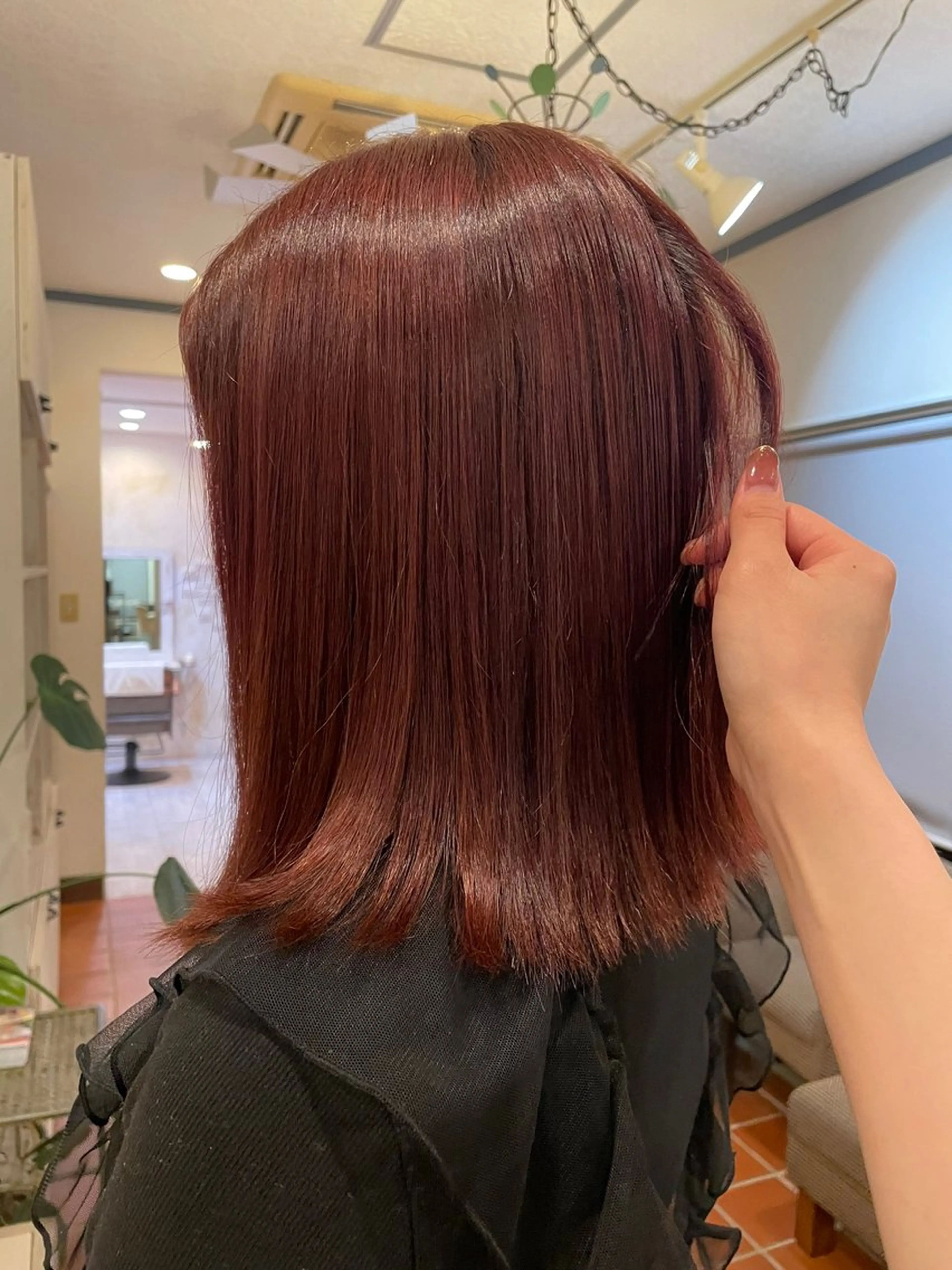 ミディアム カラー ヘアカラー リトルガーデン/ yuka🧁‎‎のヘアスタイル