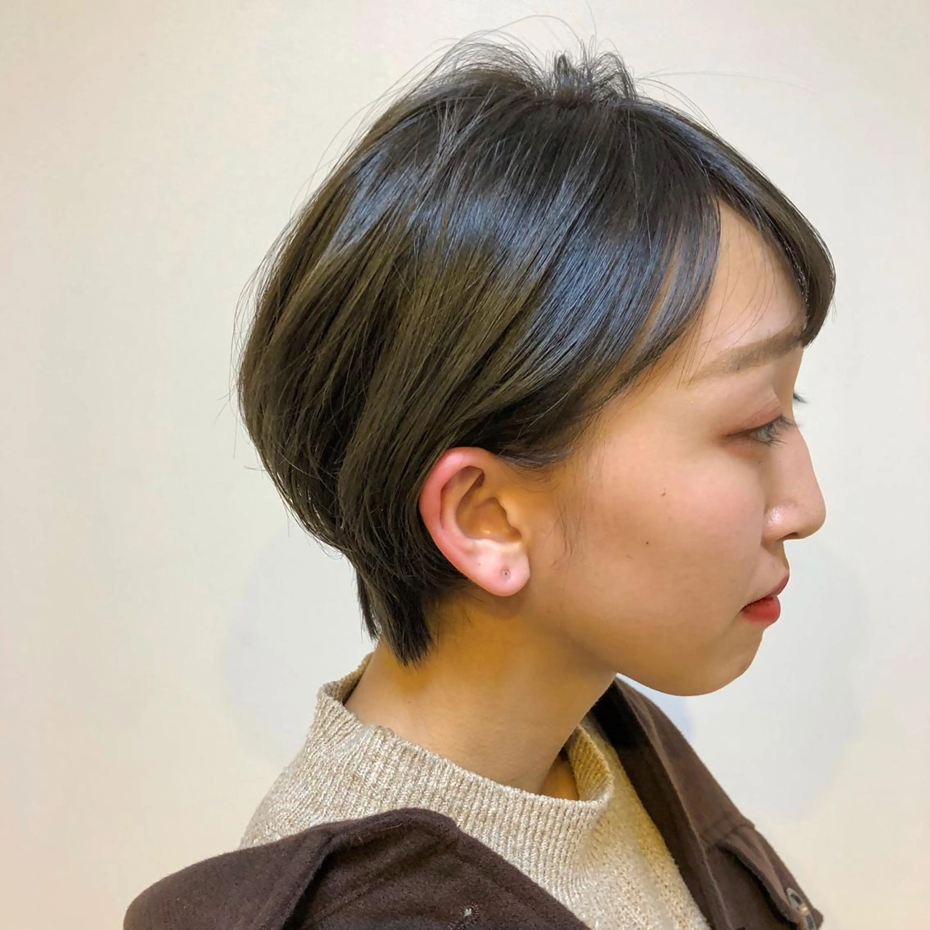 ショート ショートボブ ボブ ショートヘア 尾籠 美幸 （オゴモリ ミユキ）のヘアスタイル