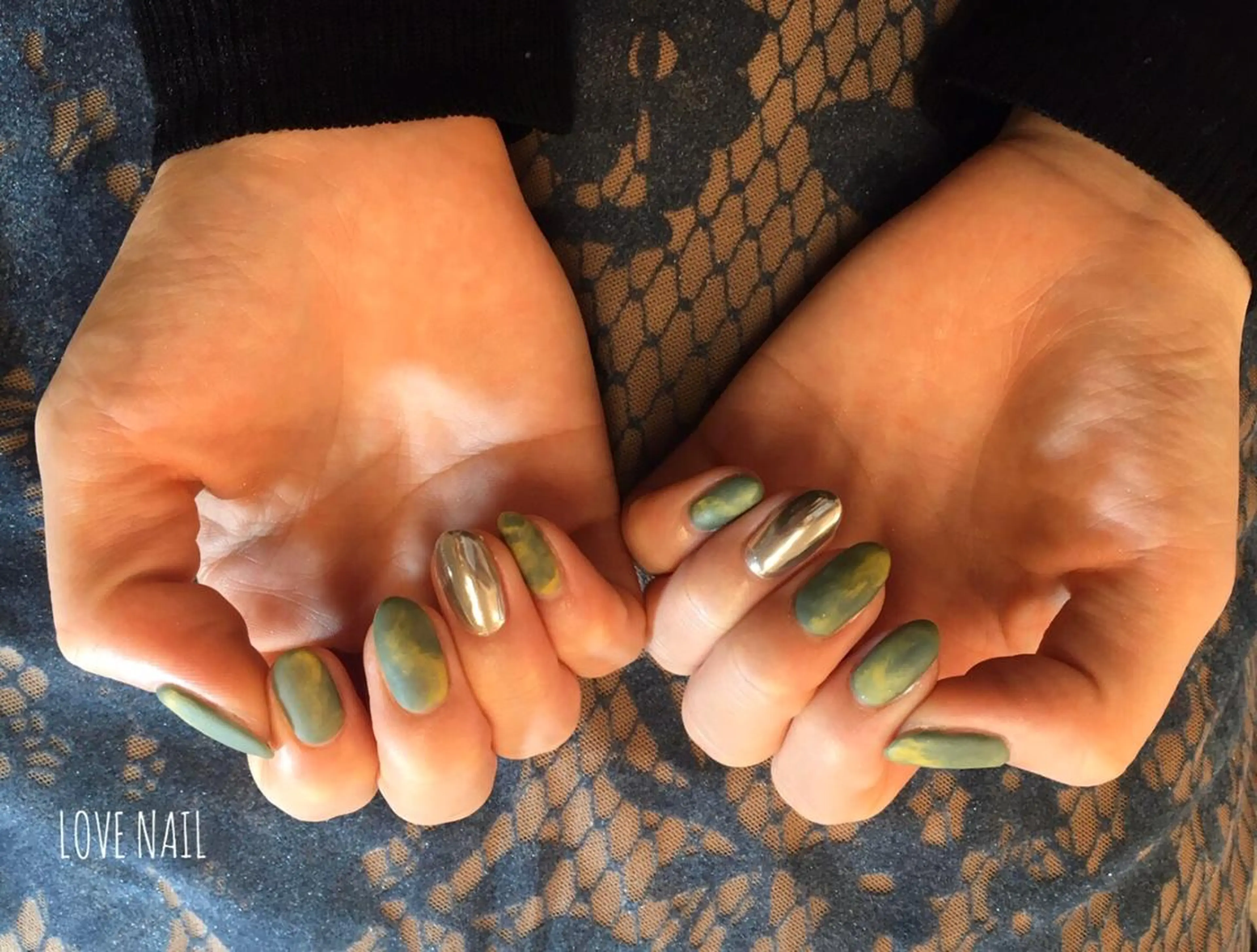 ネイル ハンドネイル LOVE NAIL 💕Sonoのネイルデザイン