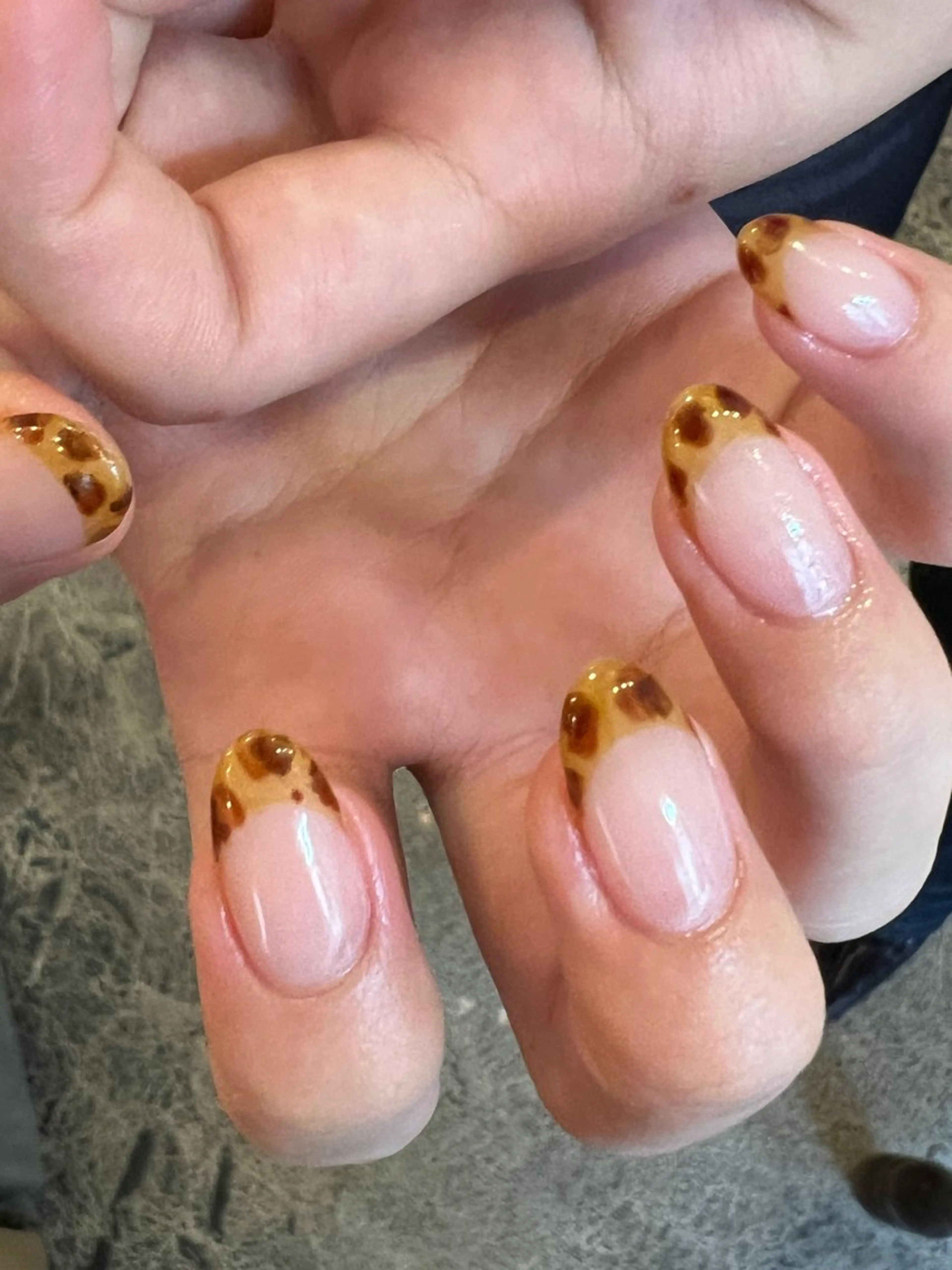 ネイル ハンドネイル ハンドケア Ri.nail オクマトモカのネイルデザイン