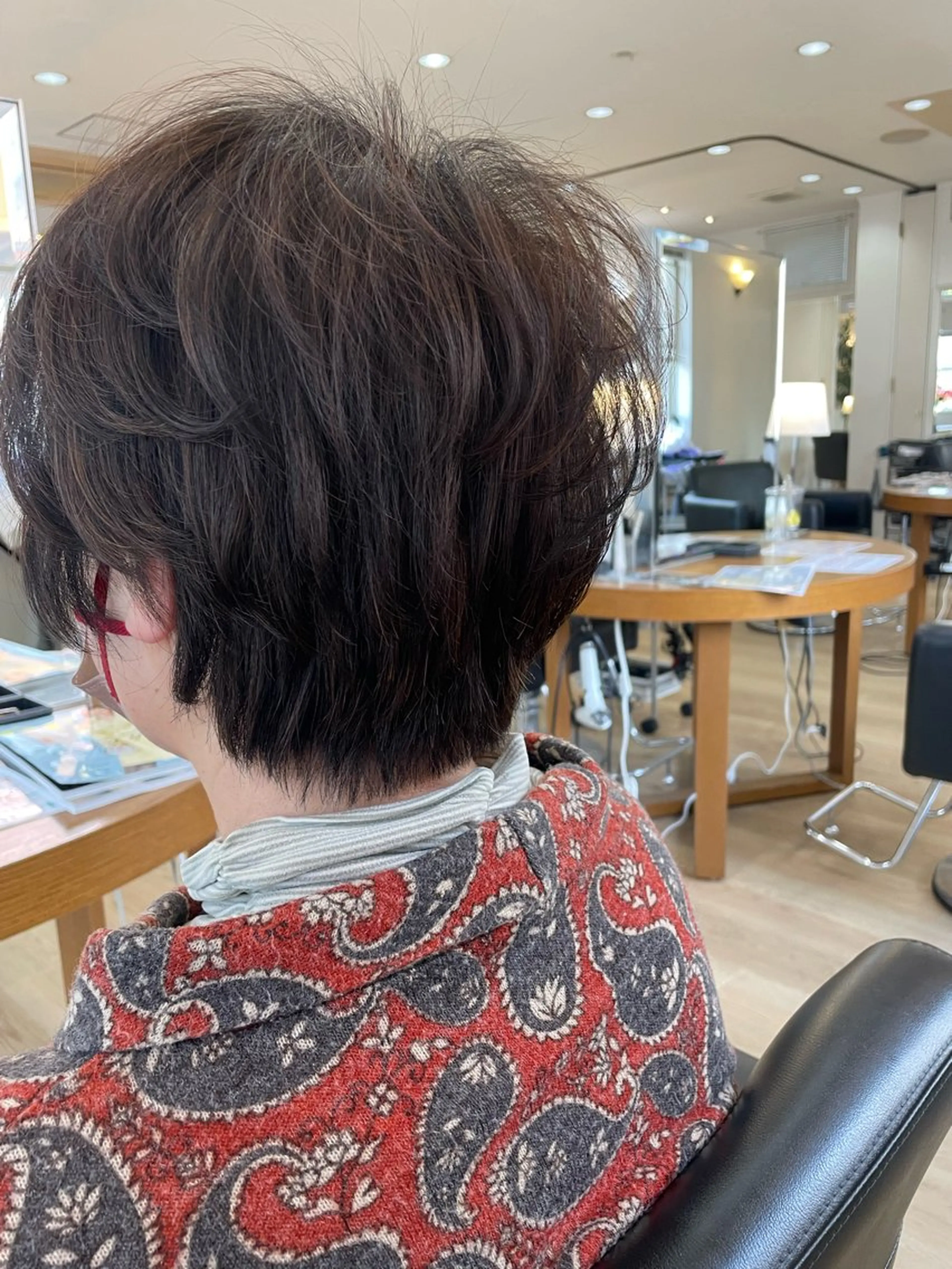 ショート ショートボブ ボブ ショートヘア 市野 ひかるのヘアスタイル