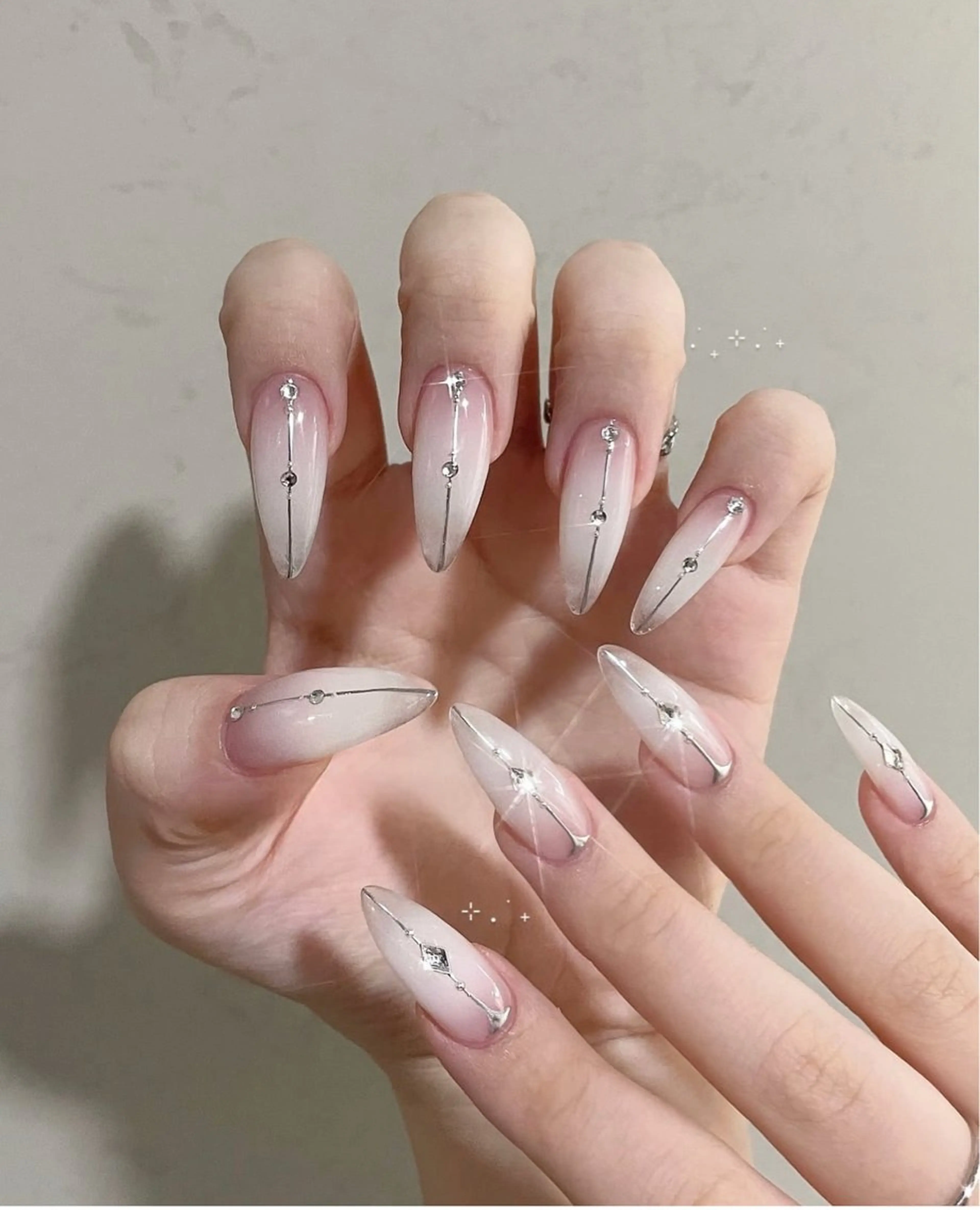 ネイル アニマル柄 オーロラネイル チークネイル フラッシュネイル ジェルネイル ハンドネイル T.A Nail Salonのネイルデザイン