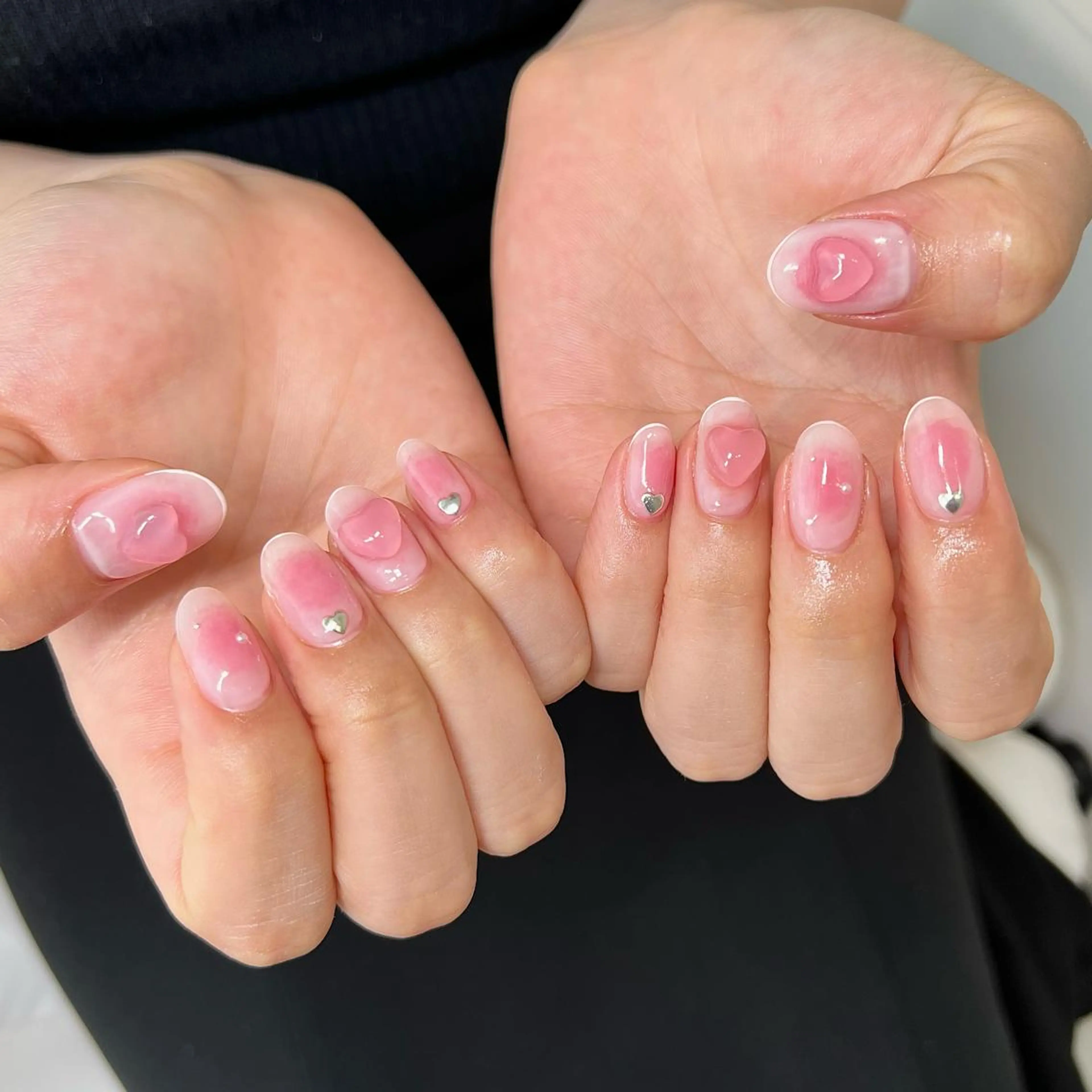 ミディアム ネイル ハンドネイル REVIA_nail maiのネイルデザイン