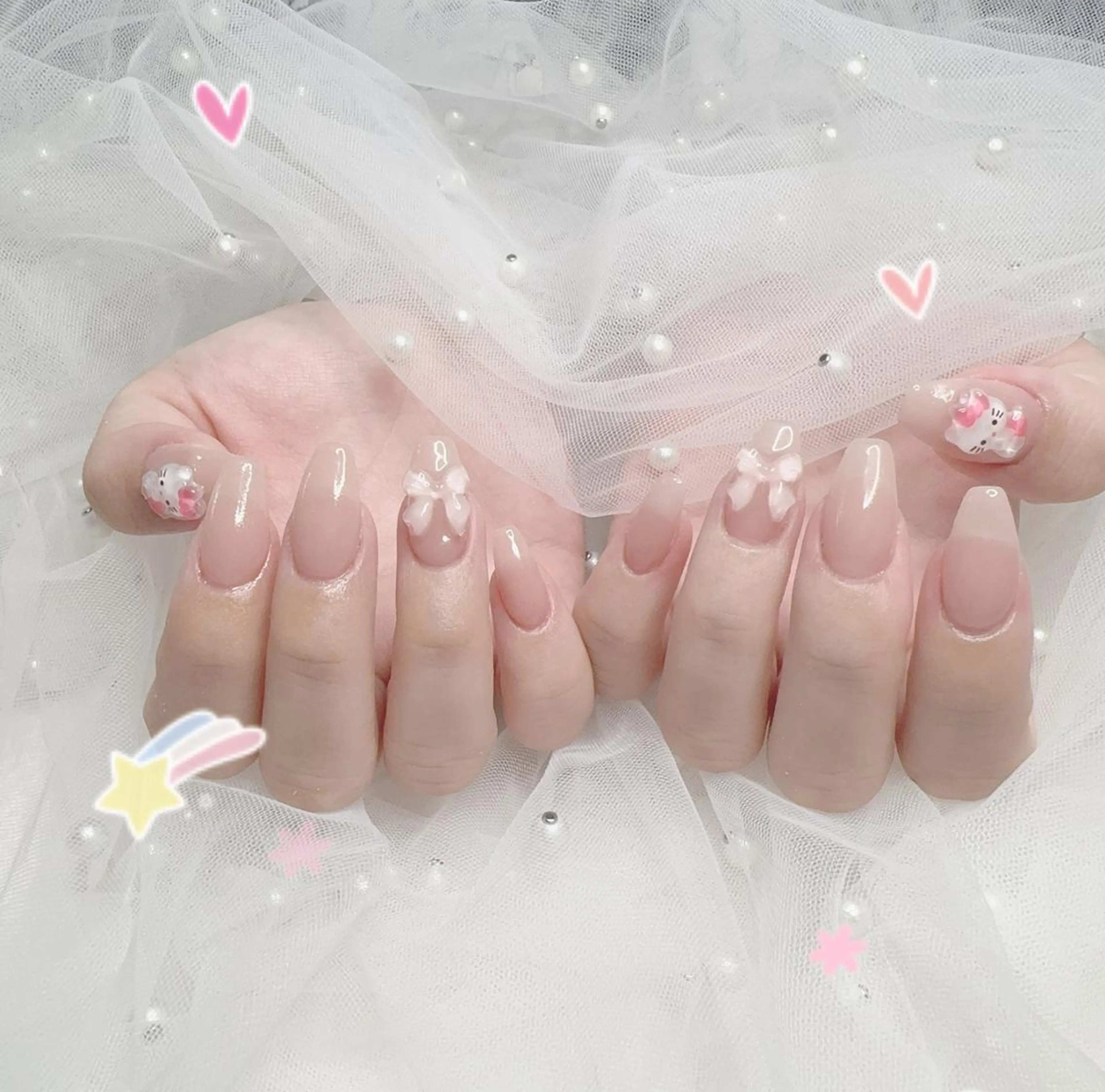 ネイル ハンドネイル 🎀シズカ nail🎀のネイルデザイン