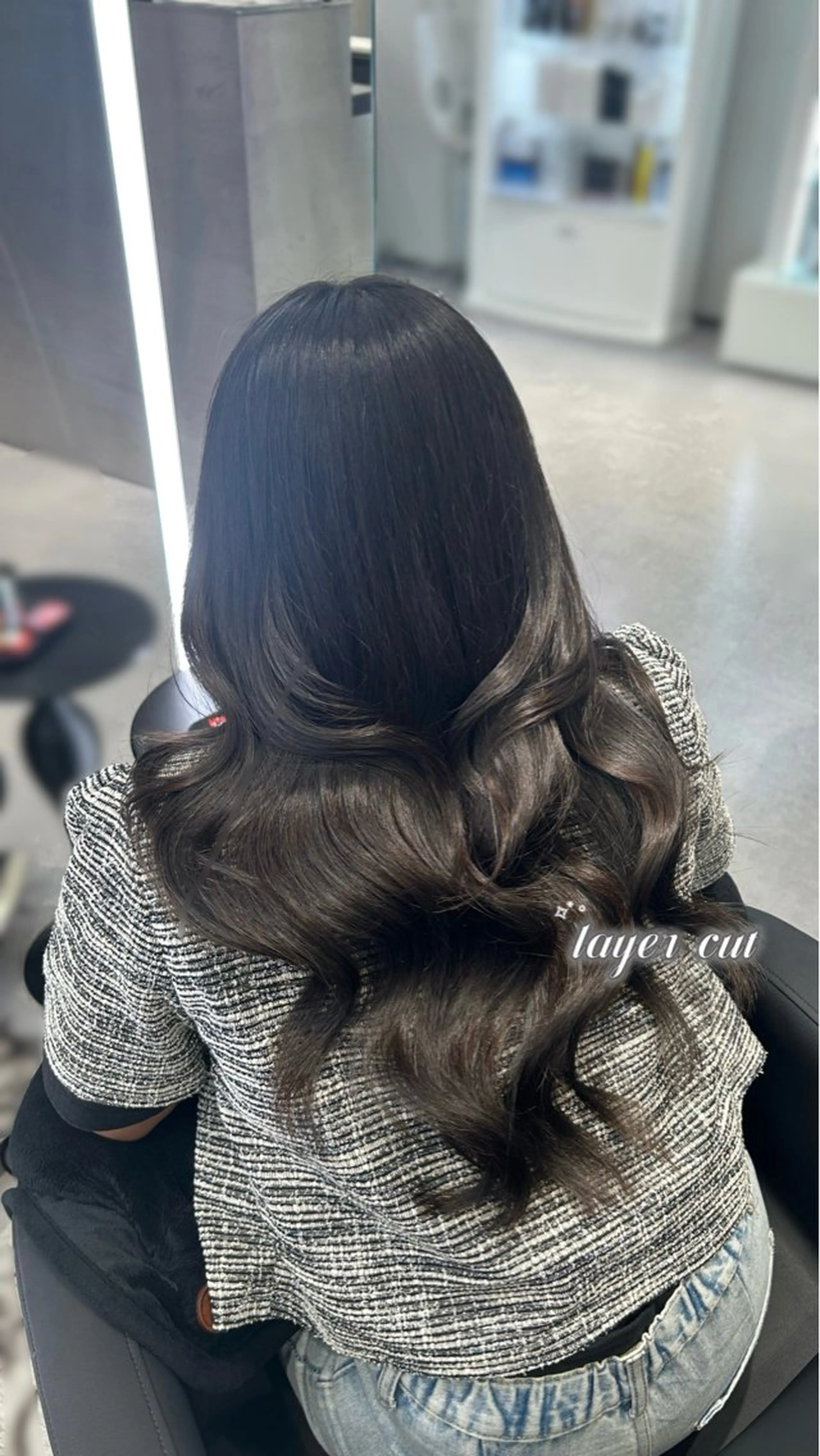 ロング 韓国風ヘア レイヤーカット 心斎橋/ モデル募集中🍒🫧のヘアスタイル