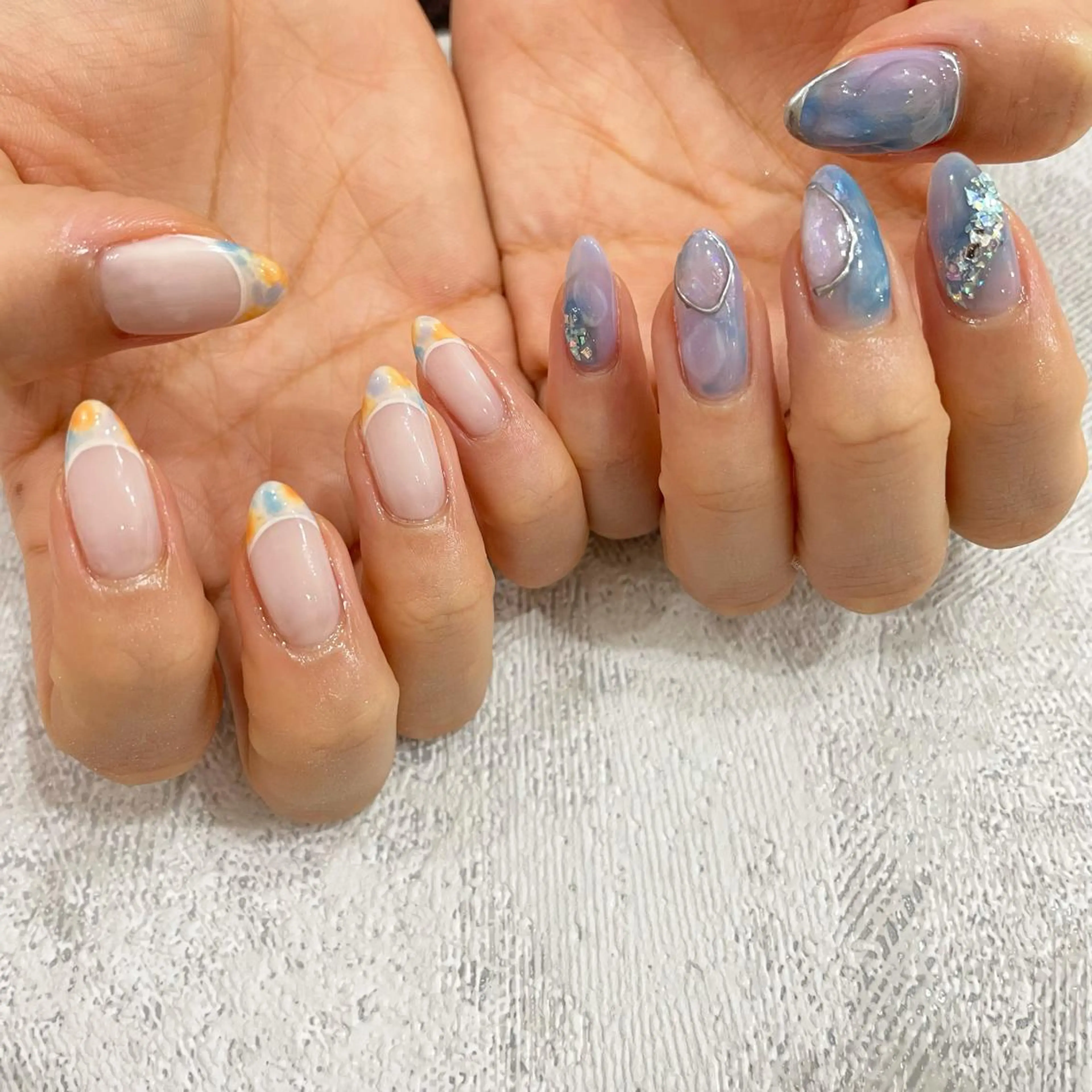 ミディアム ネイル cho nailのネイルデザイン