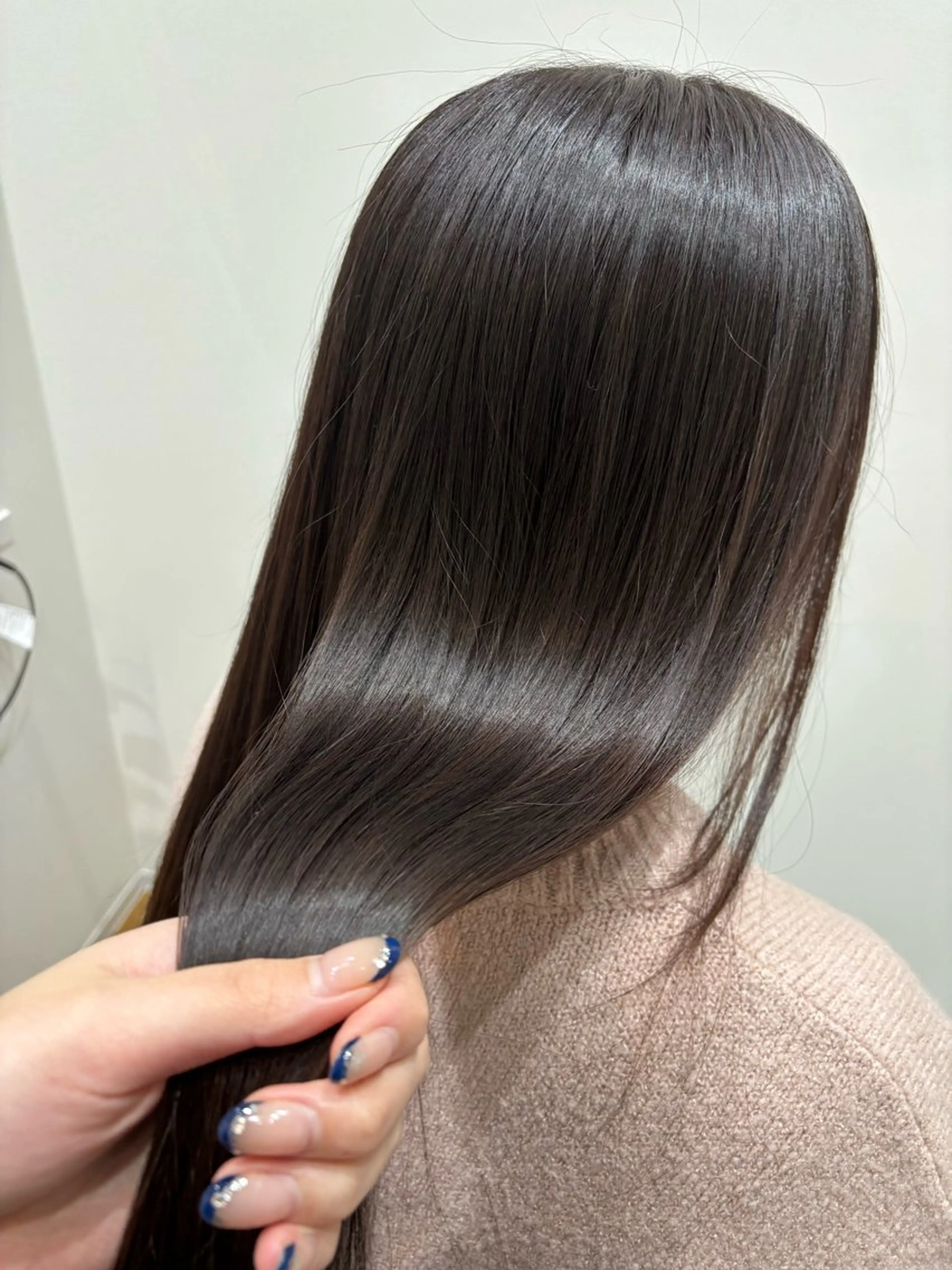 ロング カラー ブラウンカラー ショコラブラウン ヘアカラー トリートメント Atre.所属・🤍美髪縮毛/髪質 改善/池上夏凜🤍のヘアスタイル