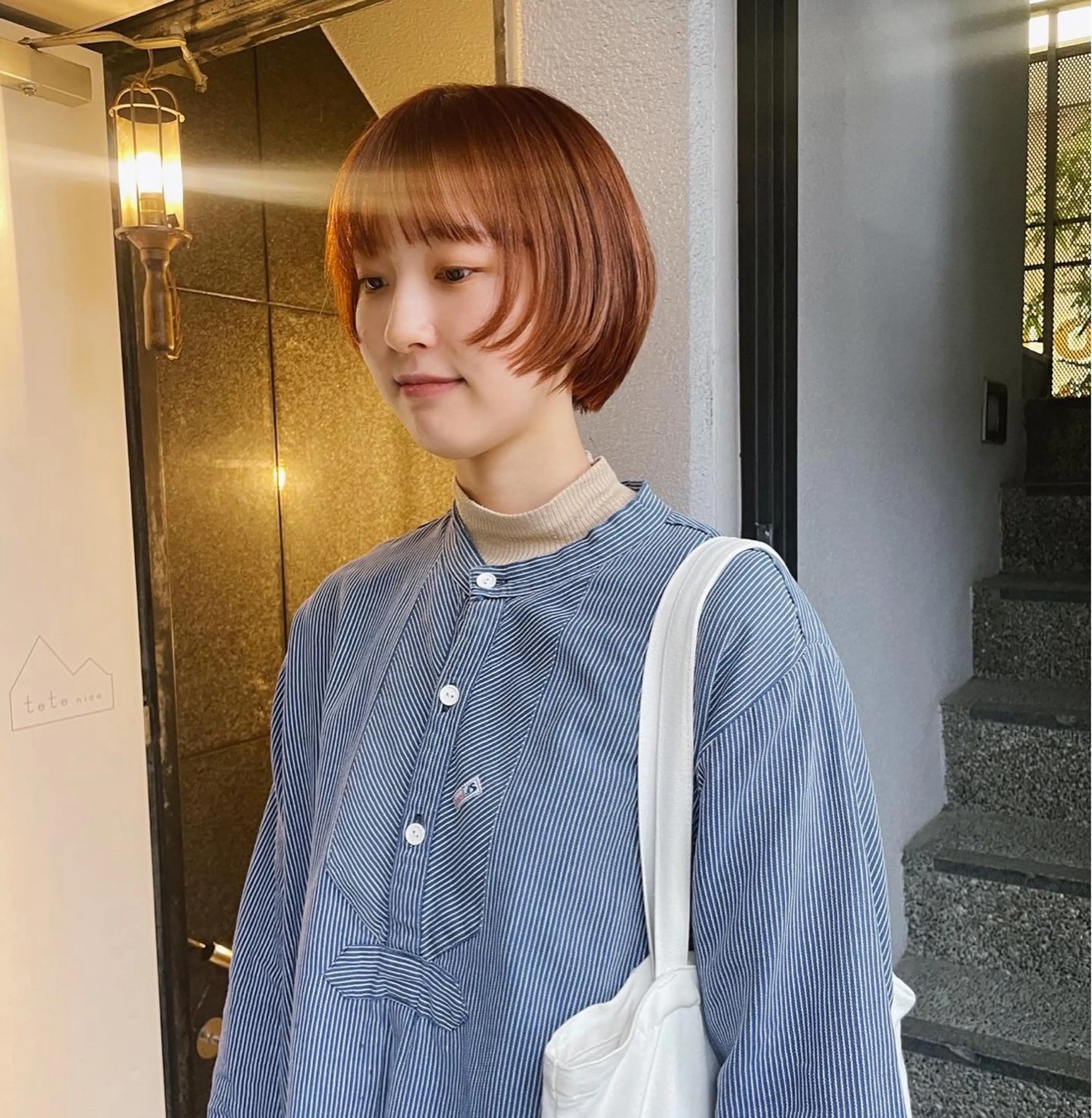 ショート ショートボブ ボブ ショートヘア 小顔カット tete nico所属・似合わせ/ヘアカラー nanami🌸のヘアスタイル