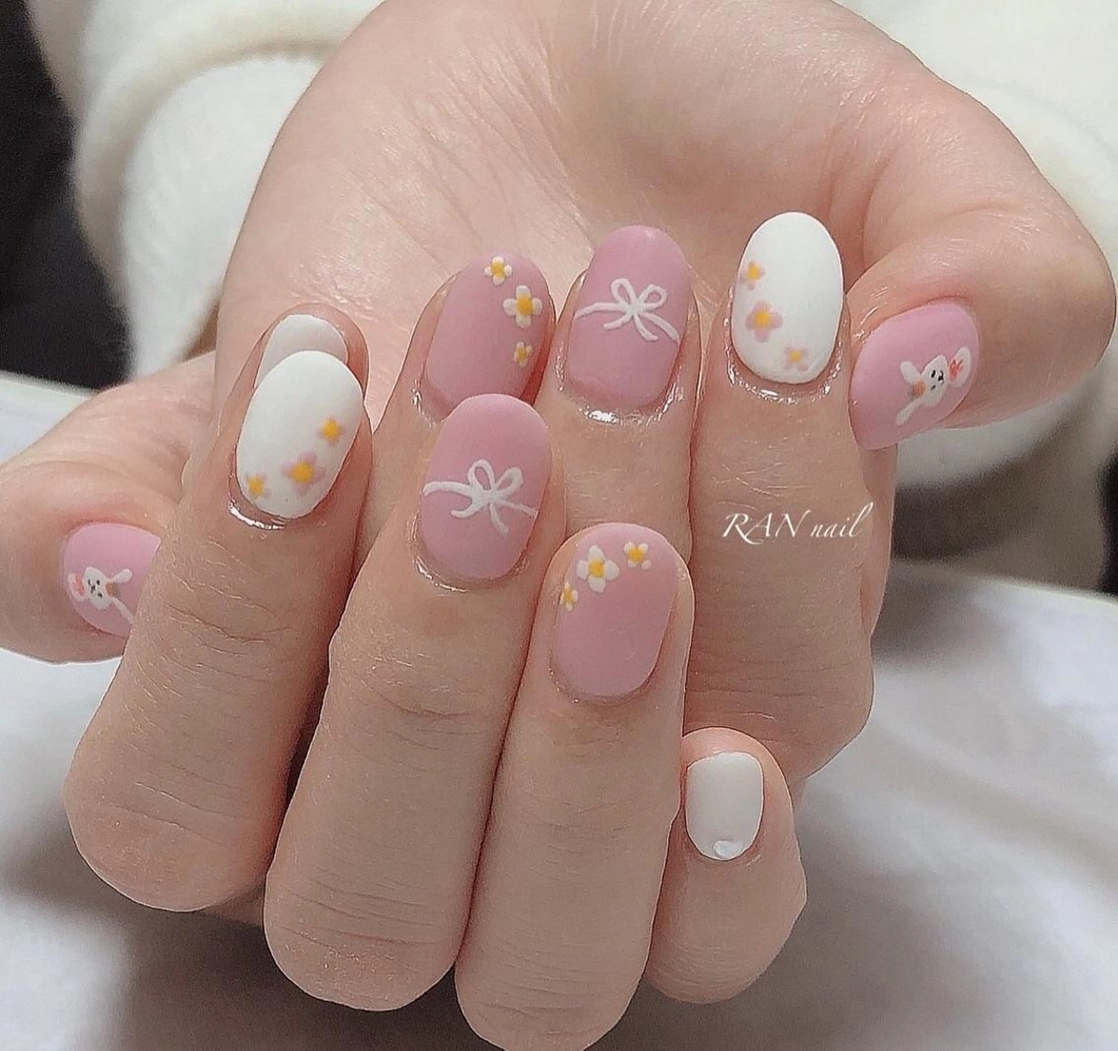 ネイル オフィスネイル 冬ネイル RAN nail 〜ランネイル〜所属・RAN nailのネイルデザイン