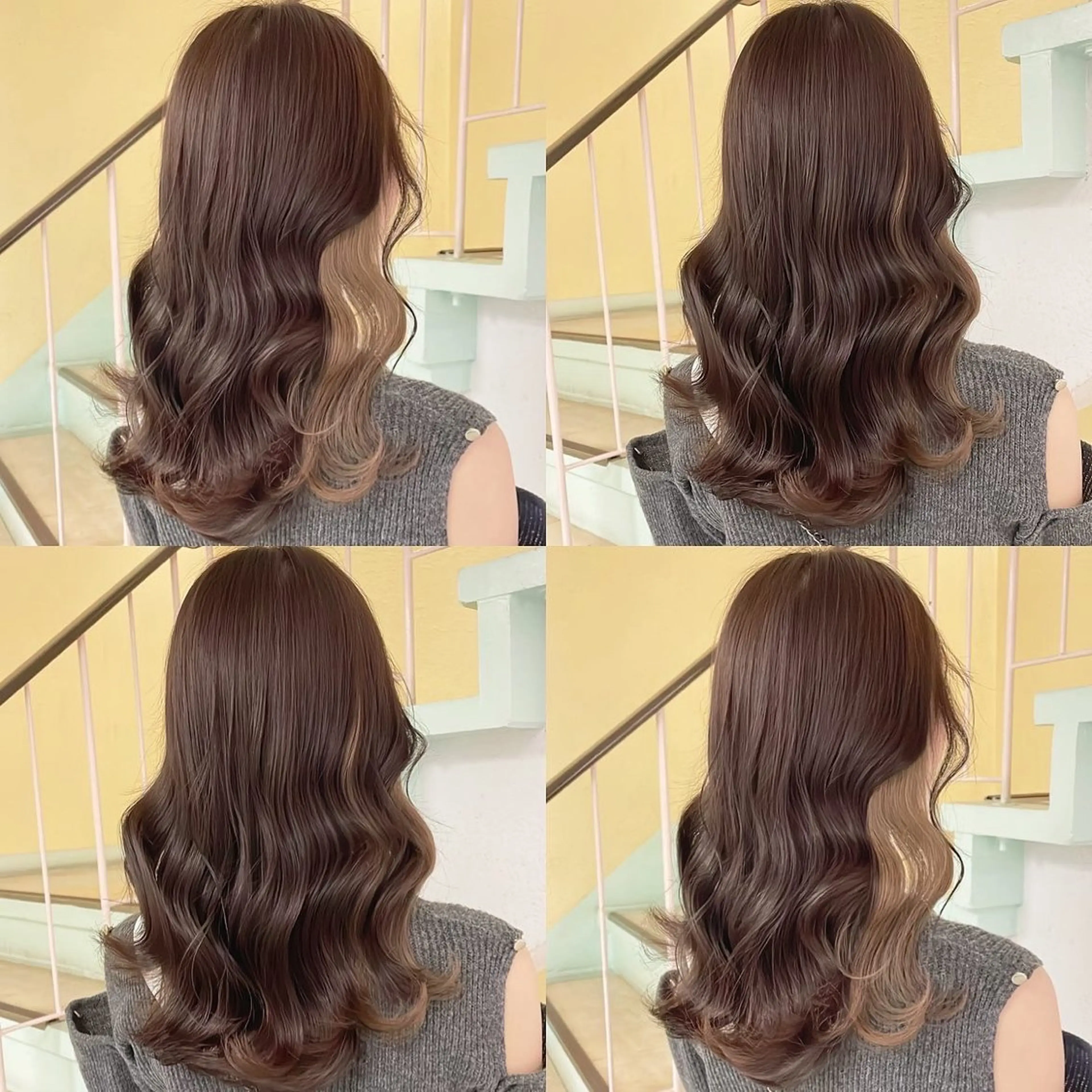 カラー ヘアカラー トリートメント 渋谷:インナーカラー ／🍒エリカ🍒のヘアスタイル