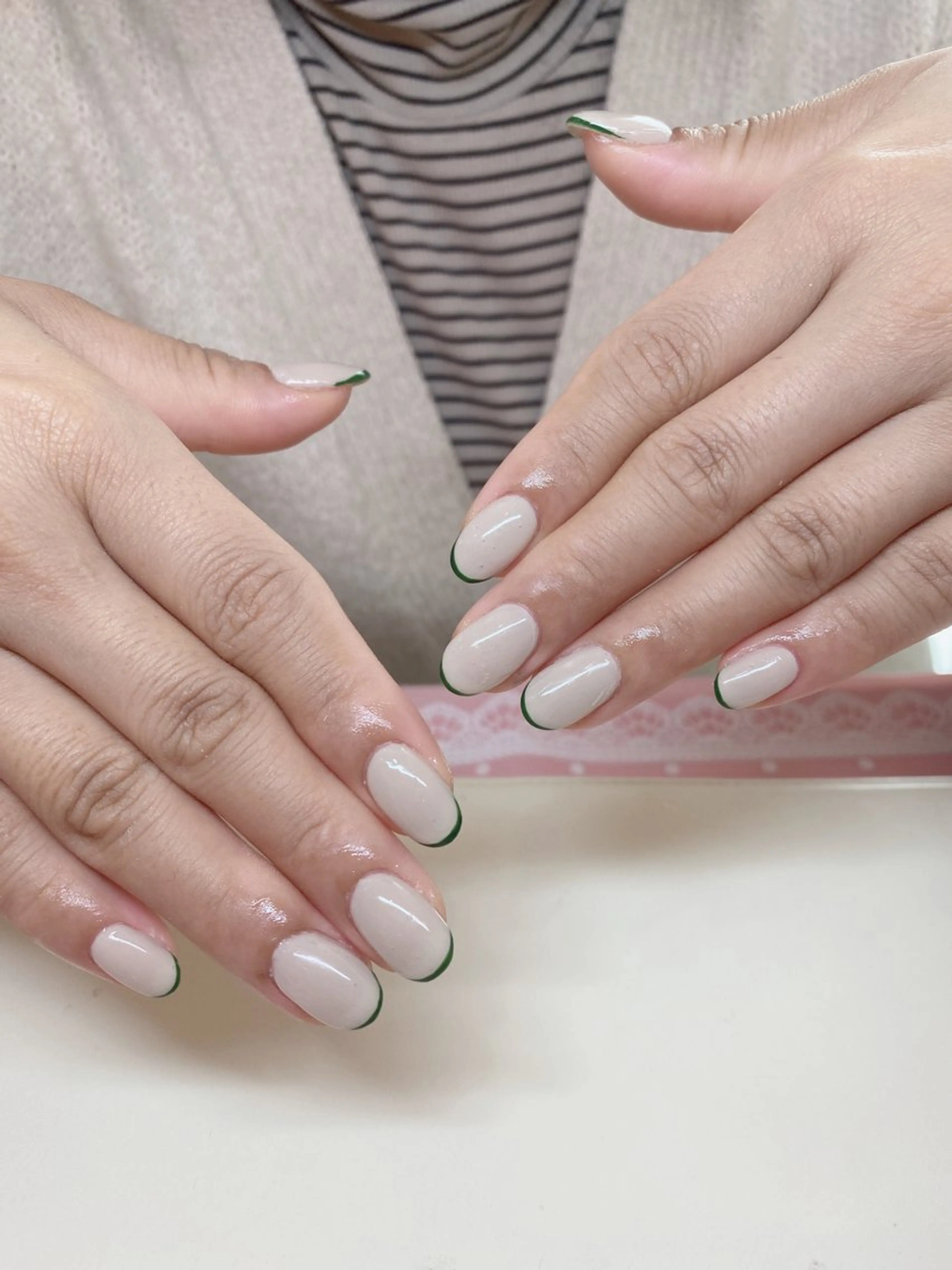 ネイル ハンドネイル ハンドケア ネイル＆アイラッシュ ∩_∩アオイのネイルデザイン