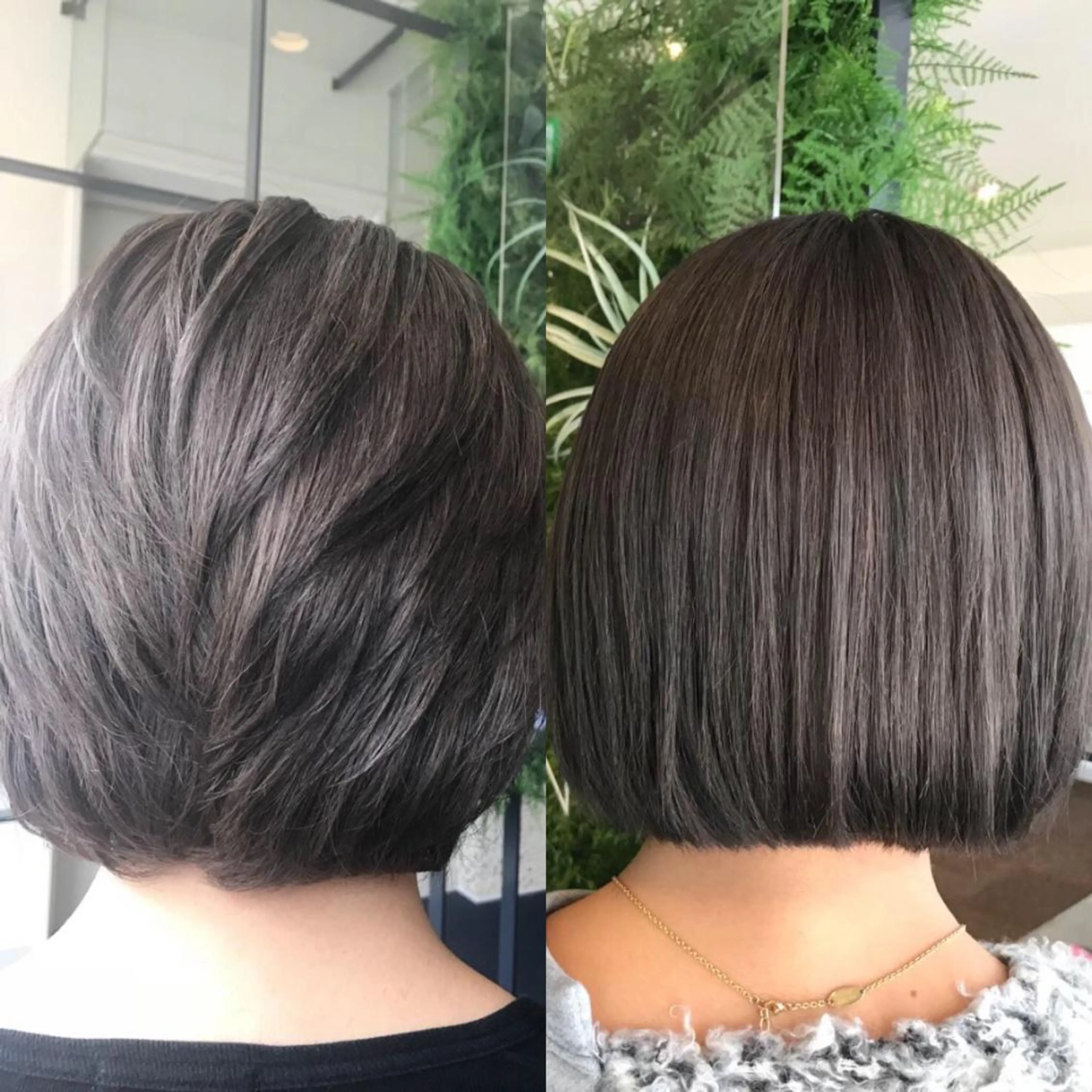 ショート カラー ヘアカラー Hanna by W_SALONのヘアスタイル