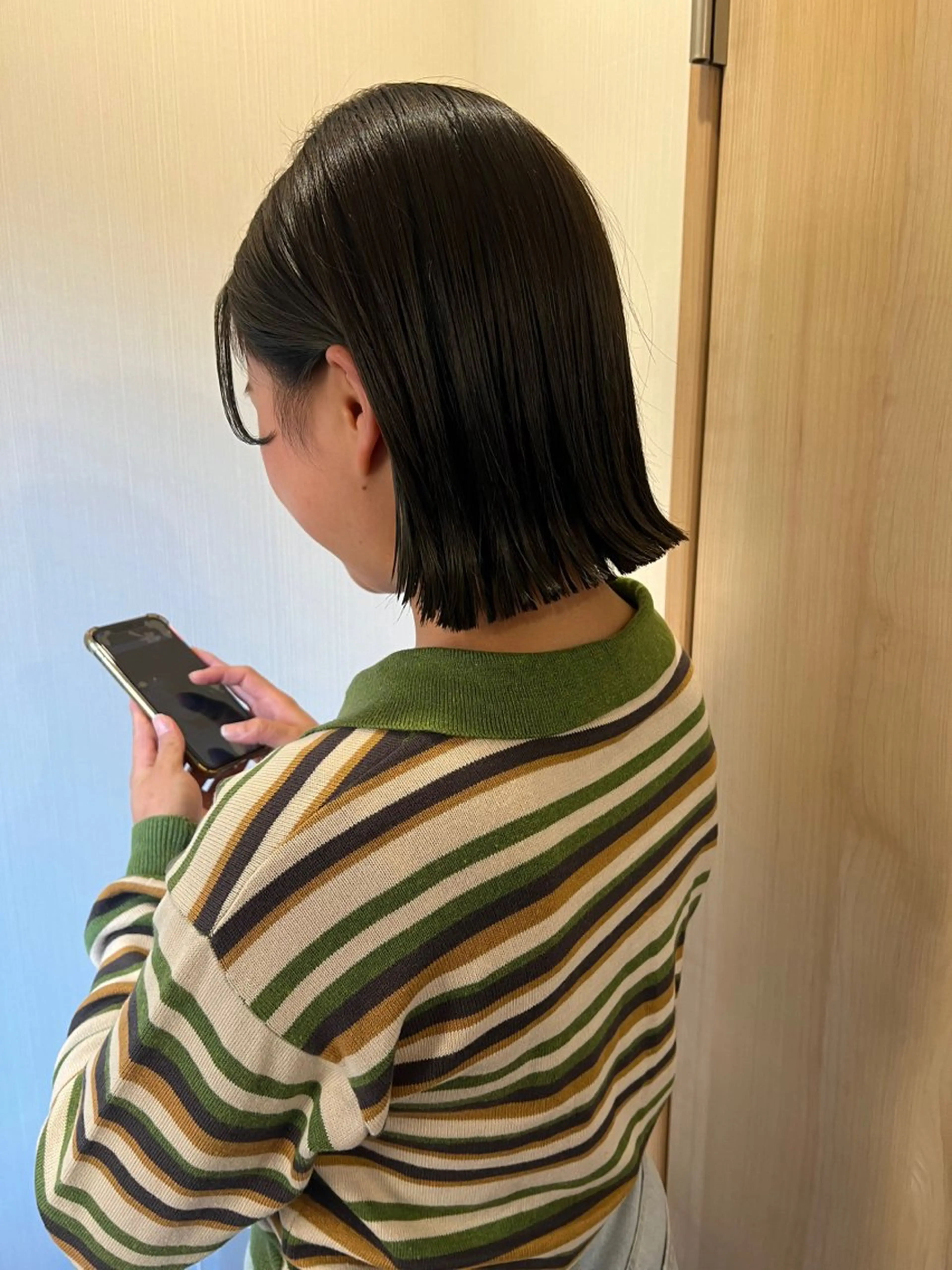 ショート カラー カット ヘアカラー 縮毛矯正 トリートメント トレンドと似合わせ/ マンツーマン/西上楓のヘアスタイル