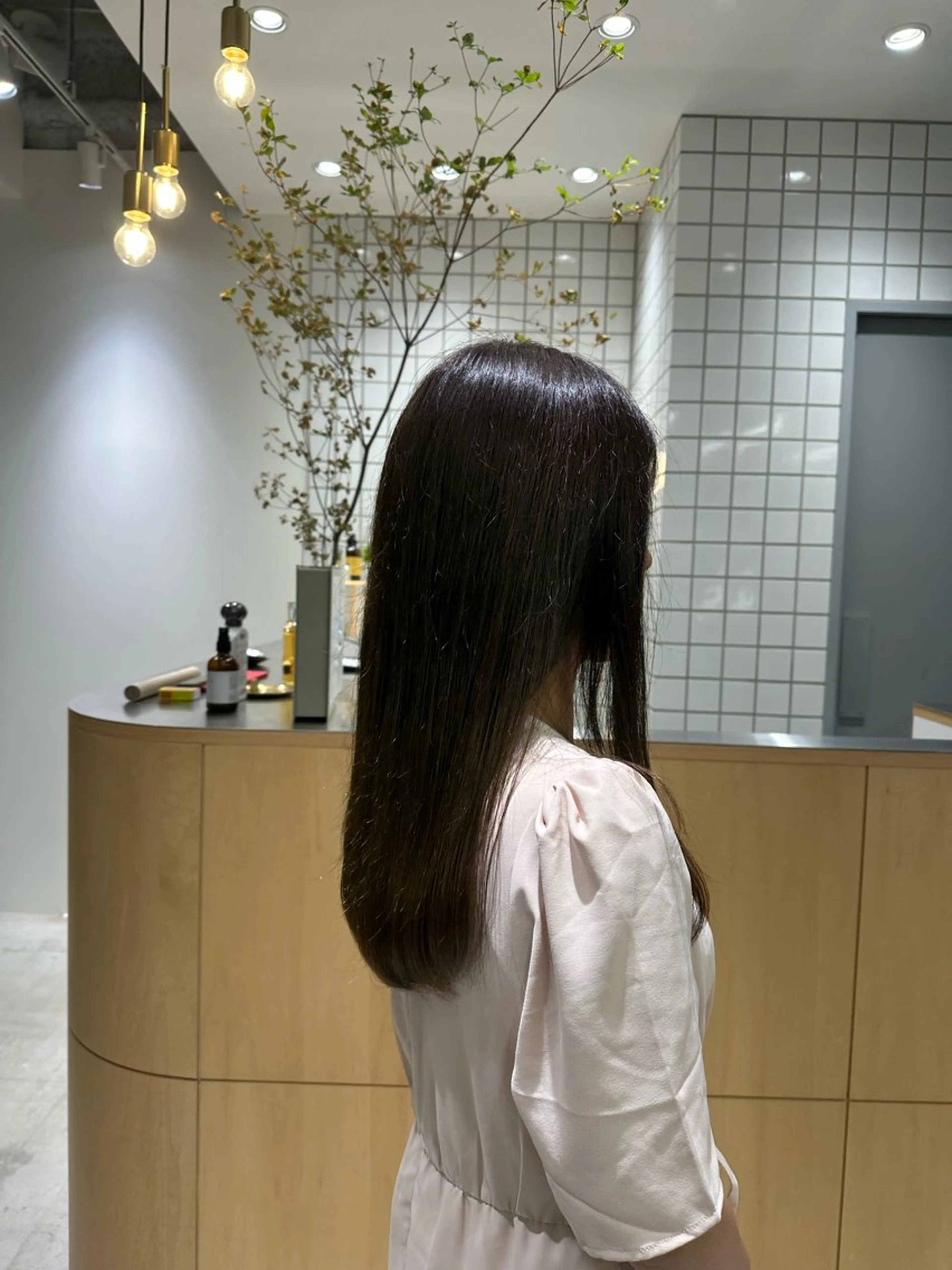 ロング ヘアカラー 🍇透明感カラー/ カットひかる🍒のヘアスタイル