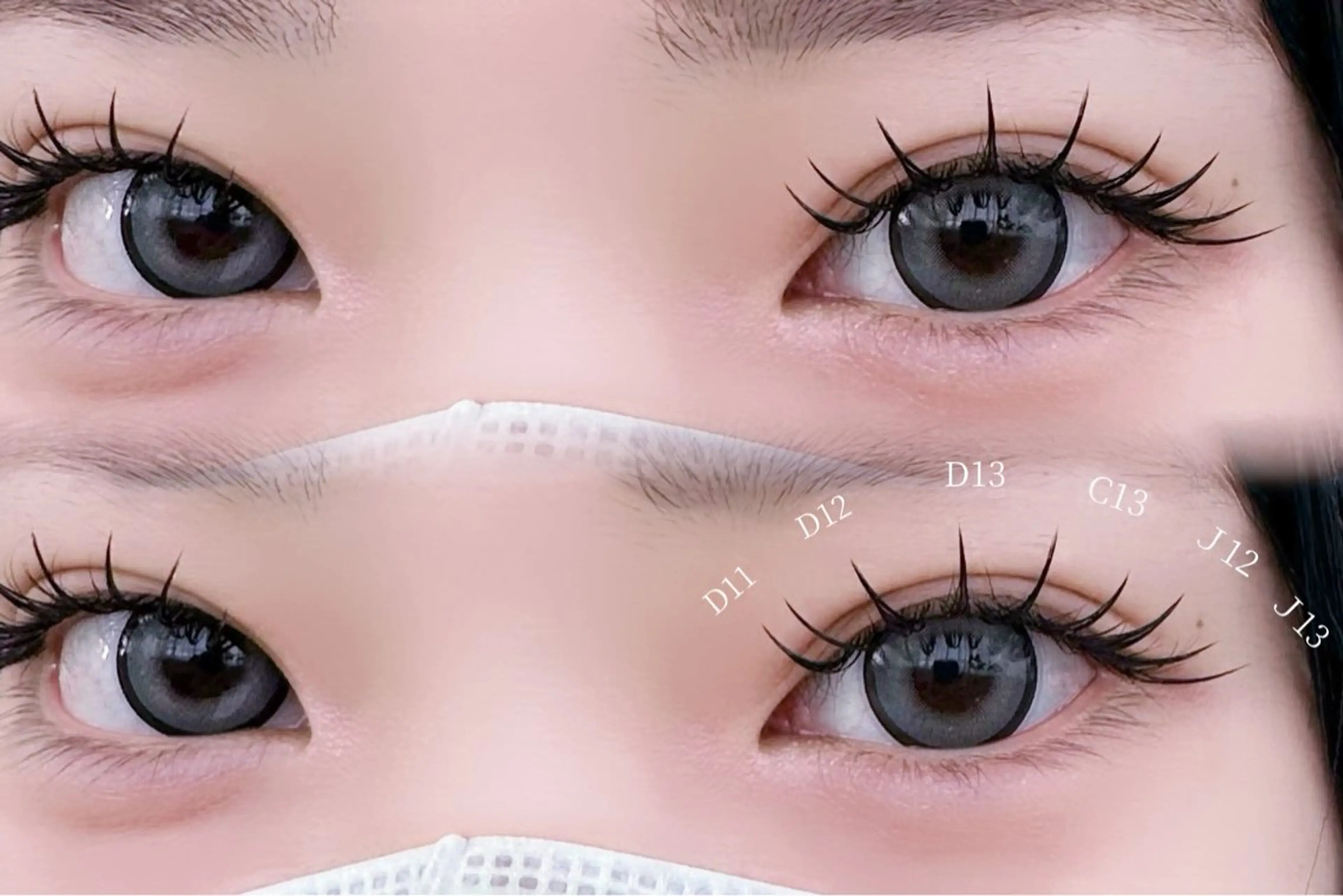 マツエク・マツパ MIGNON 丸本のマツエク・マツパデザイン