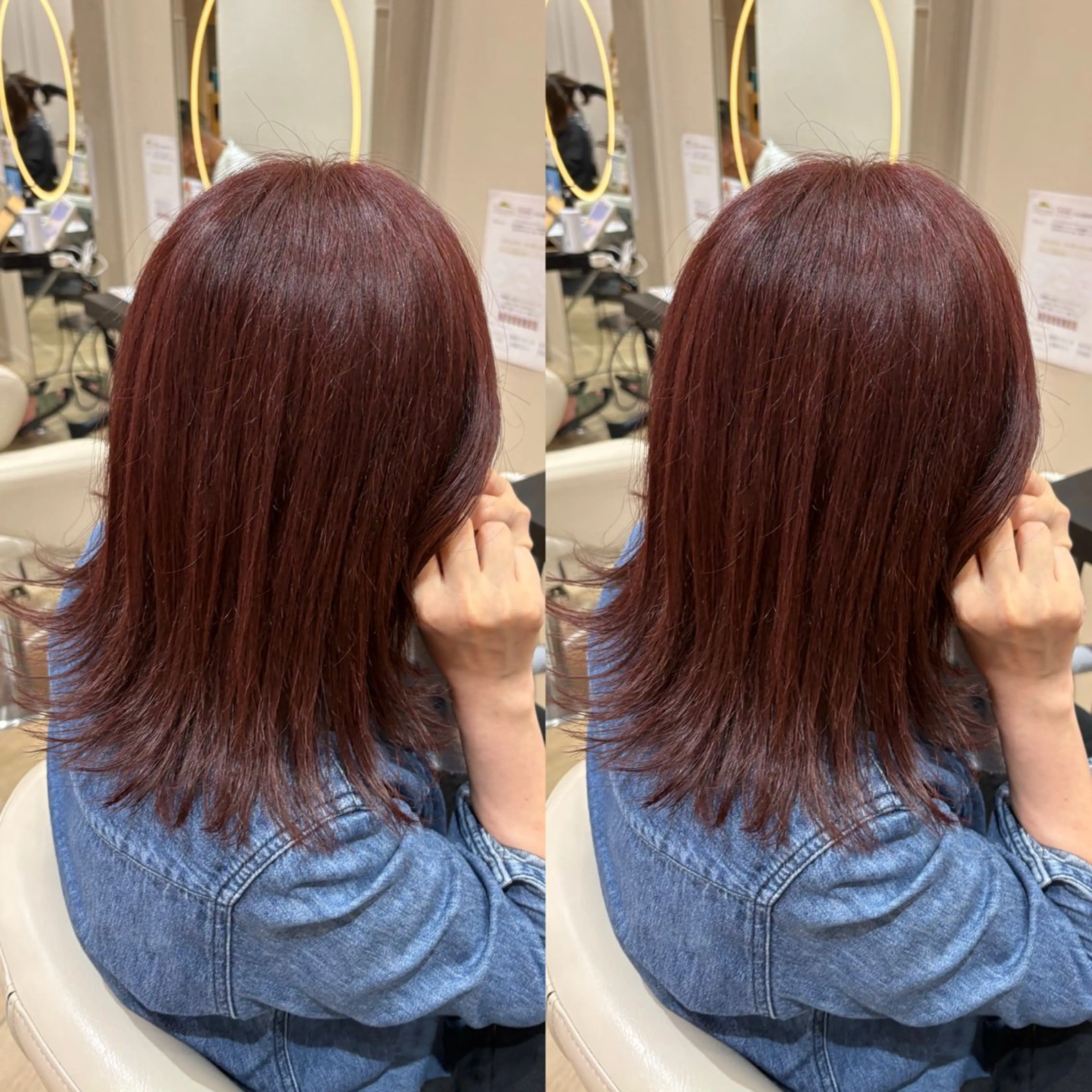 ミディアム カラー ヘアカラー 似合わせカラー/ のののヘアスタイル