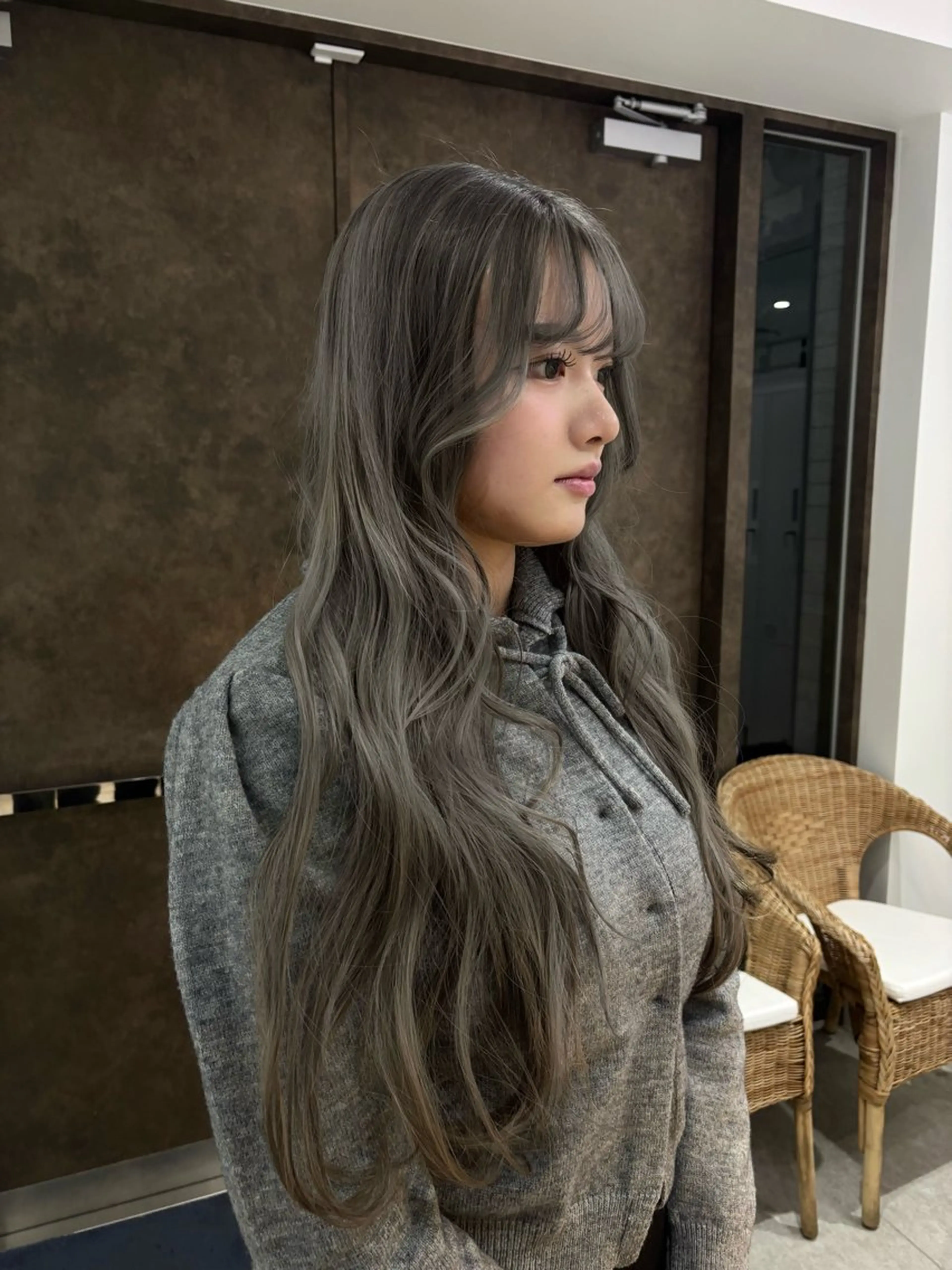 カラー ヘアカラー AO所属・Haruka🌺府中 /ボブ/海外ヘアのヘアスタイル