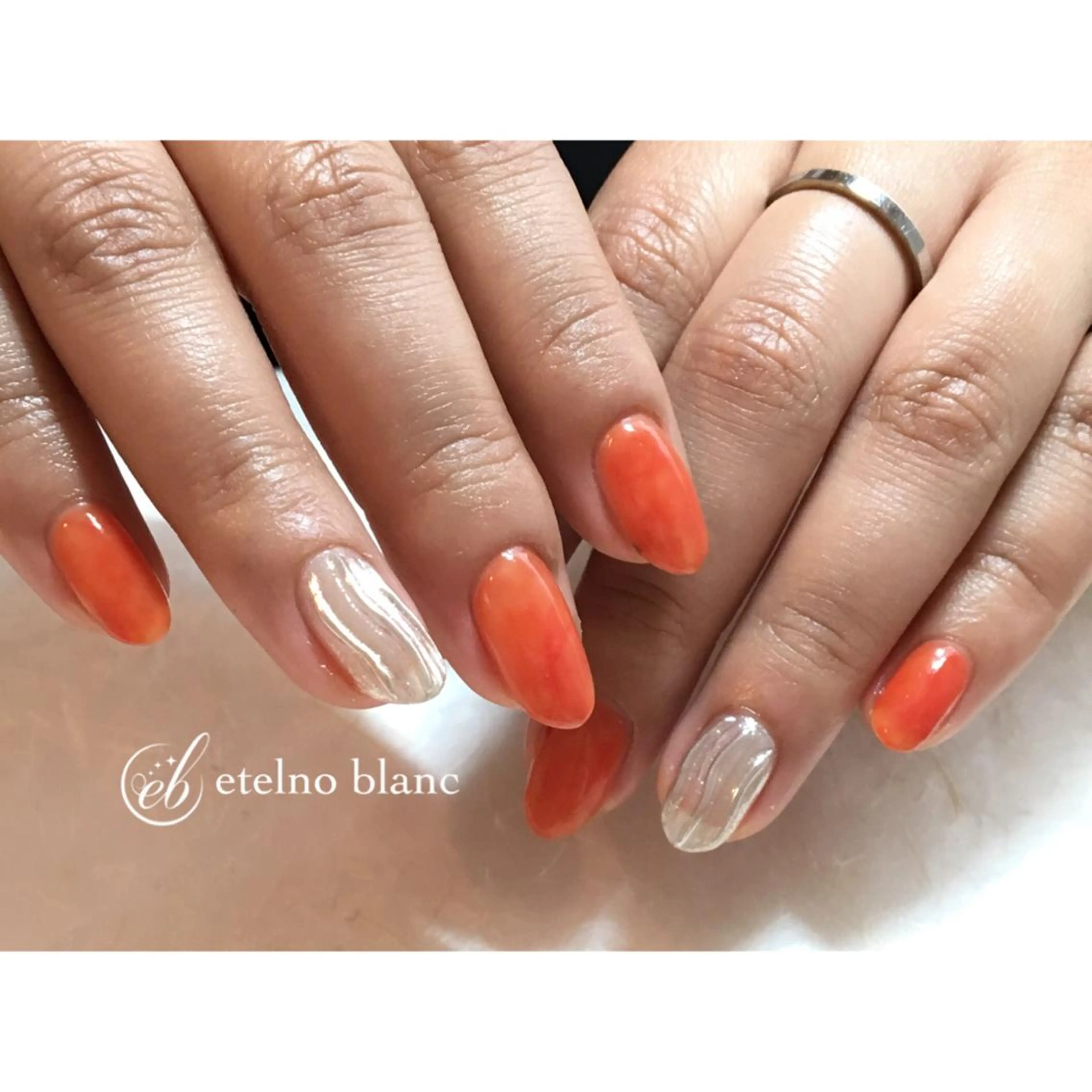 ネイル etelno blanc中目黒のネイルデザイン