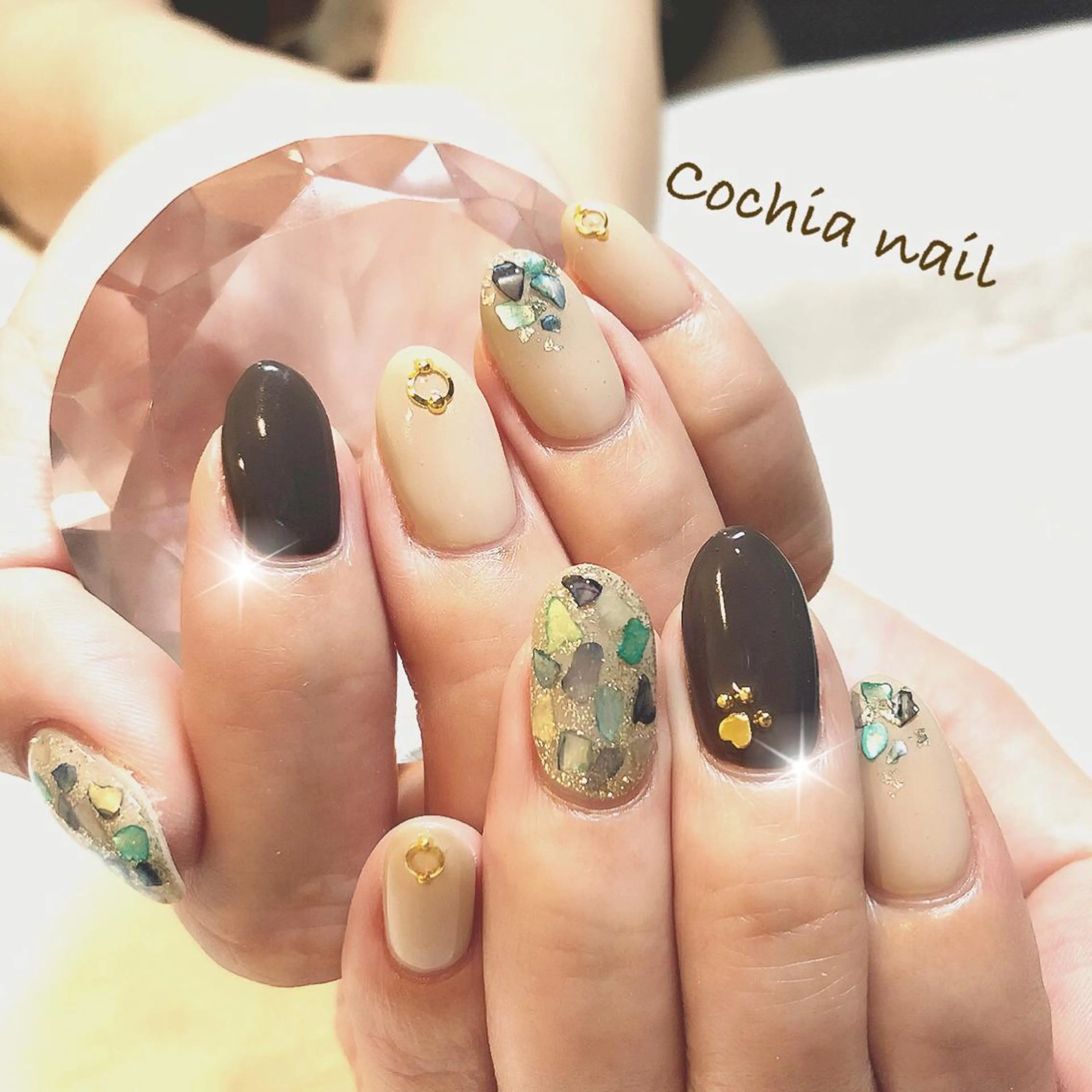 ネイル ハンドネイル ☆Cochia nail☆のネイルデザイン