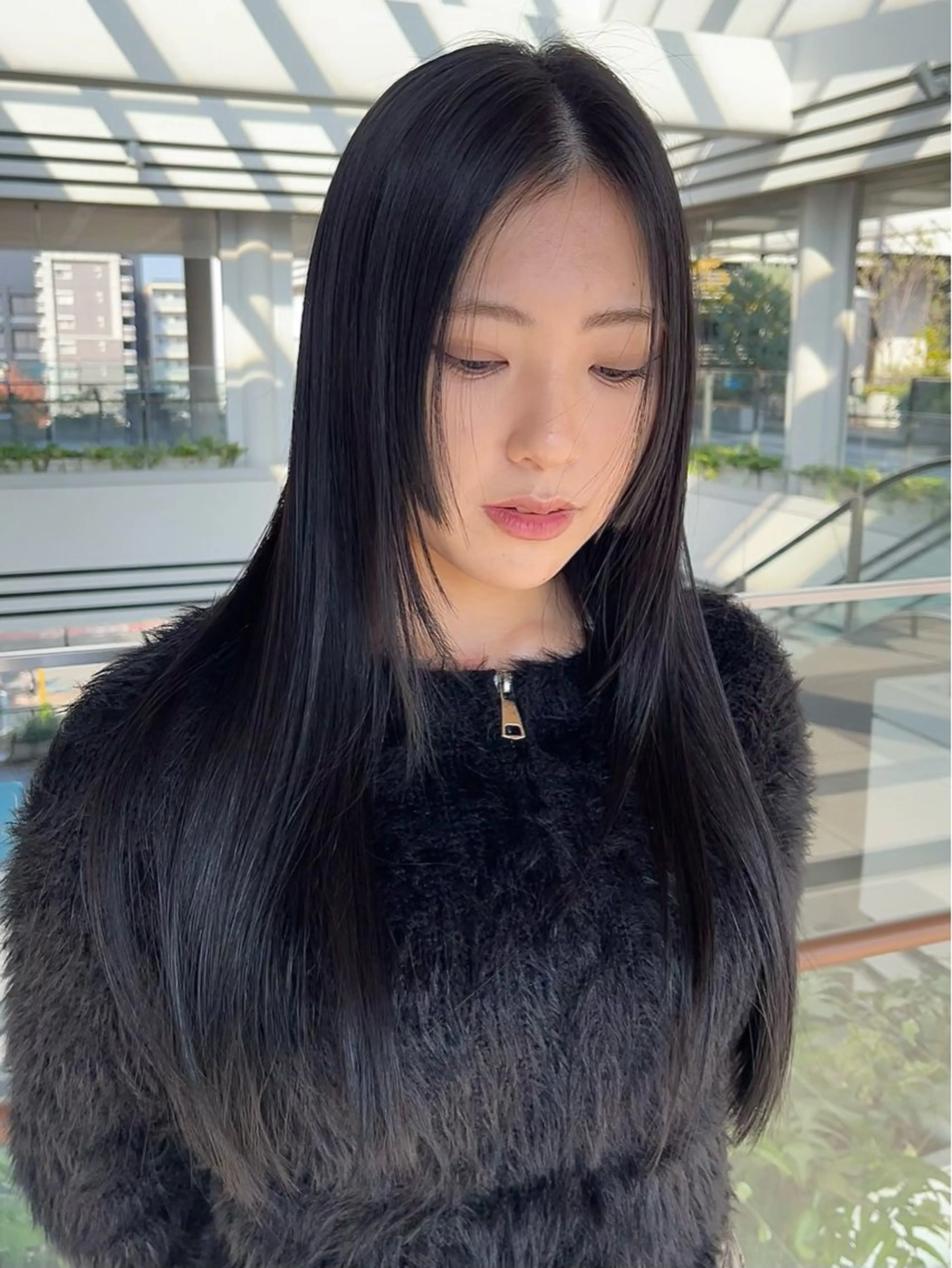 ロング ヘアカラー トリートメント 園田 渉 ◤SHIKIO◢のヘアスタイル