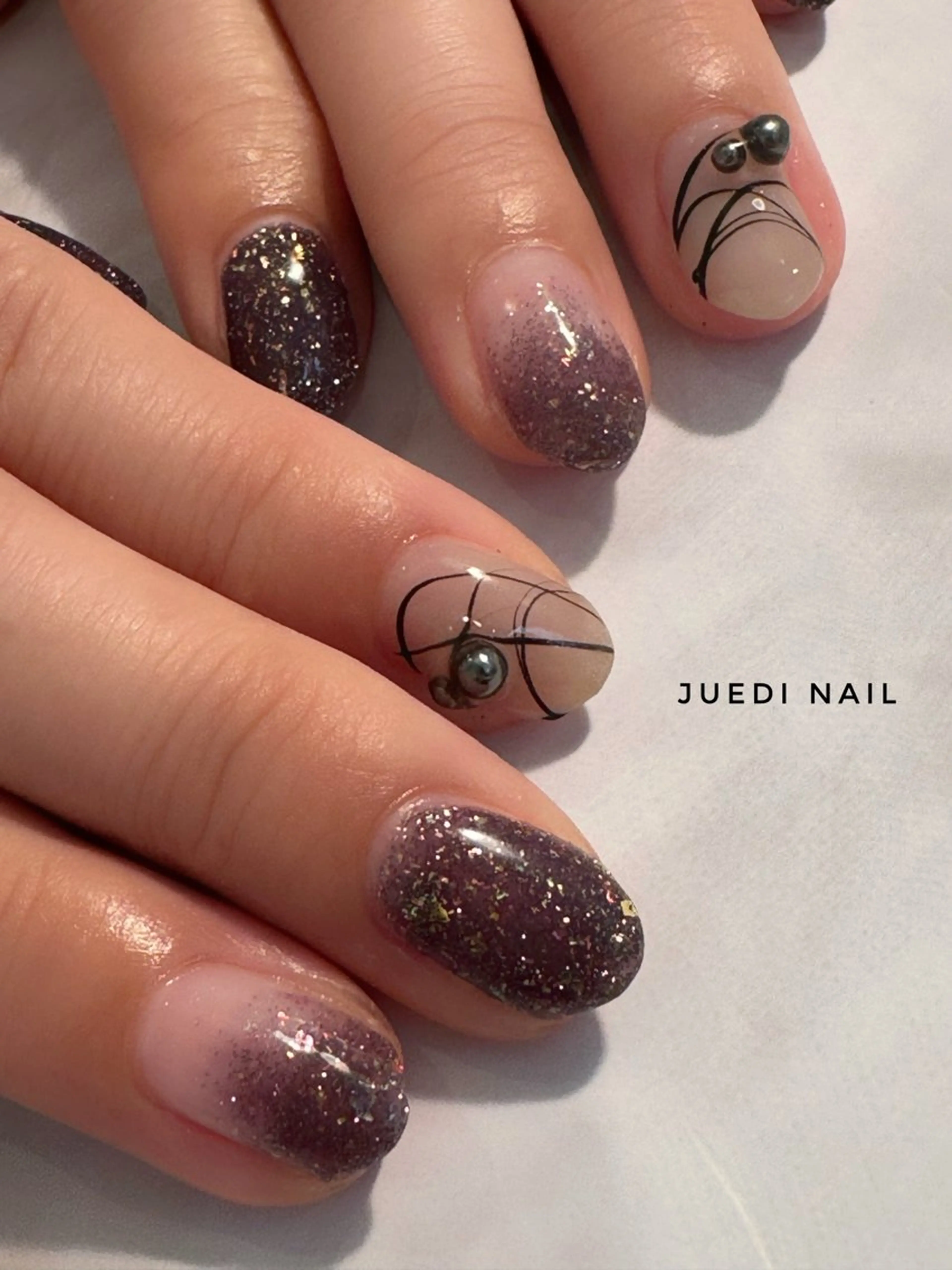ネイル juedi nail(木曜日のネイル)所属・juedi nail KAORINのネイルデザイン