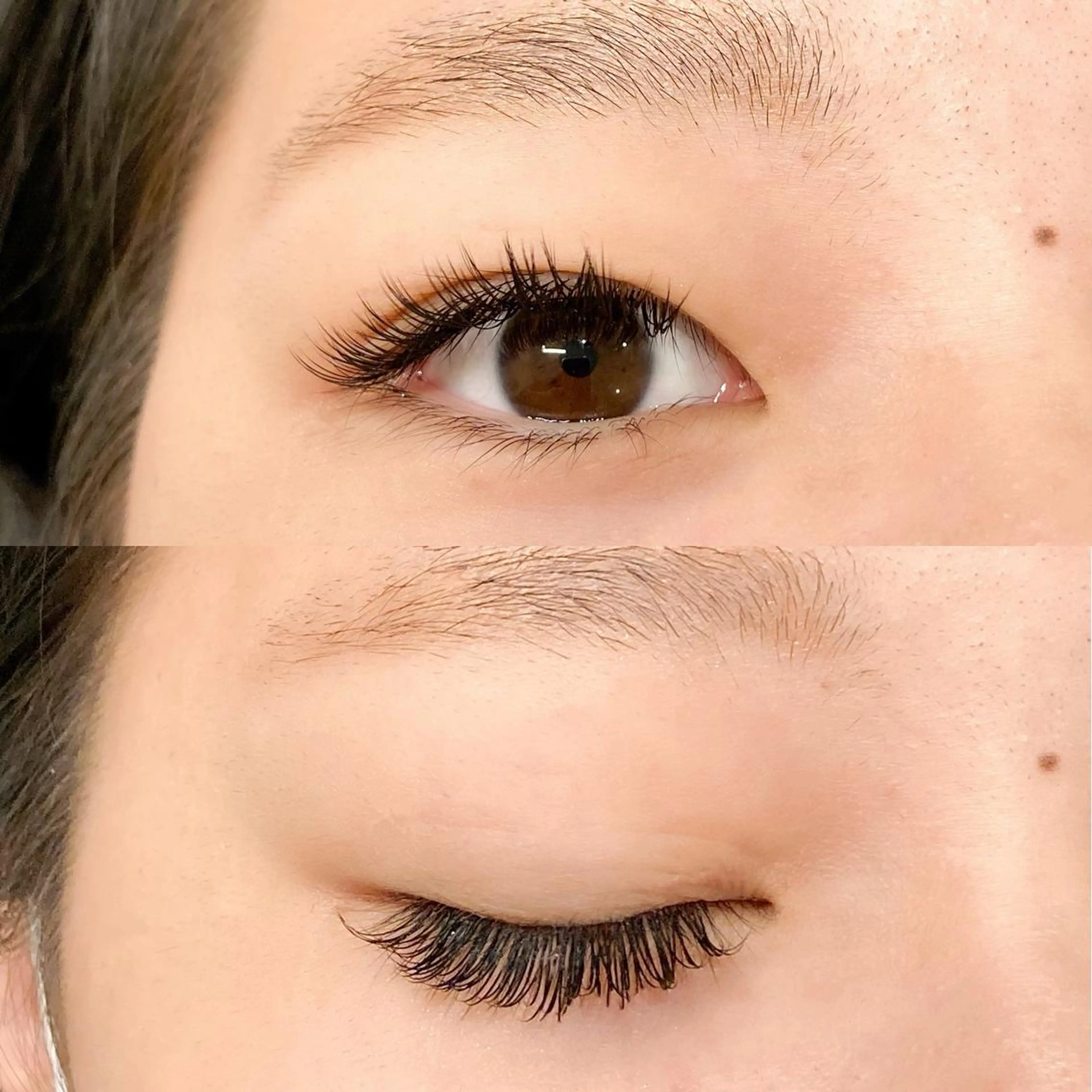 マツエク・マツパ Cカール フラットラッシュ レイフィールド北名古屋所属・レイフィールド 服部のマツエク・マツパデザイン