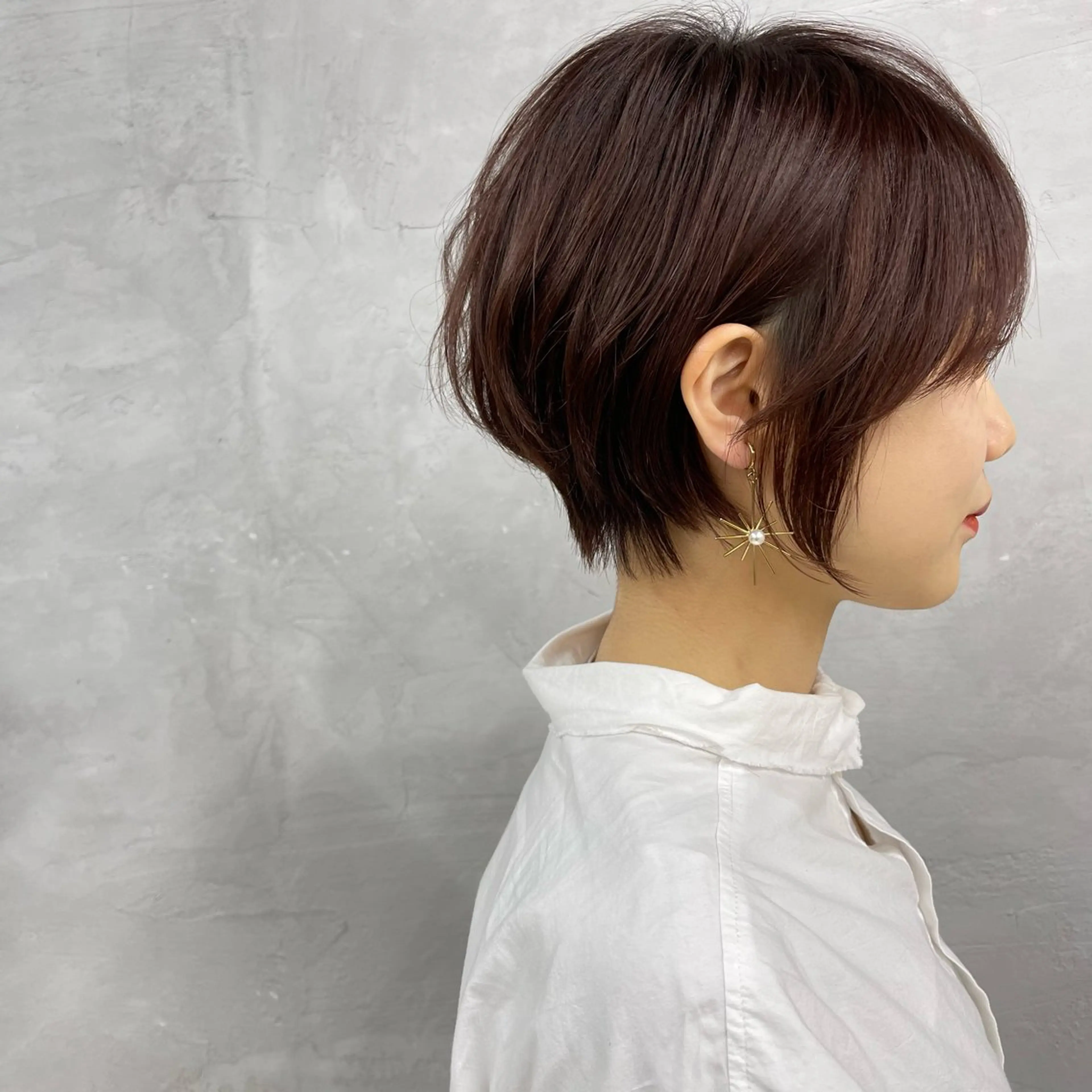 前髪カット+カラー+トリートメントの写真