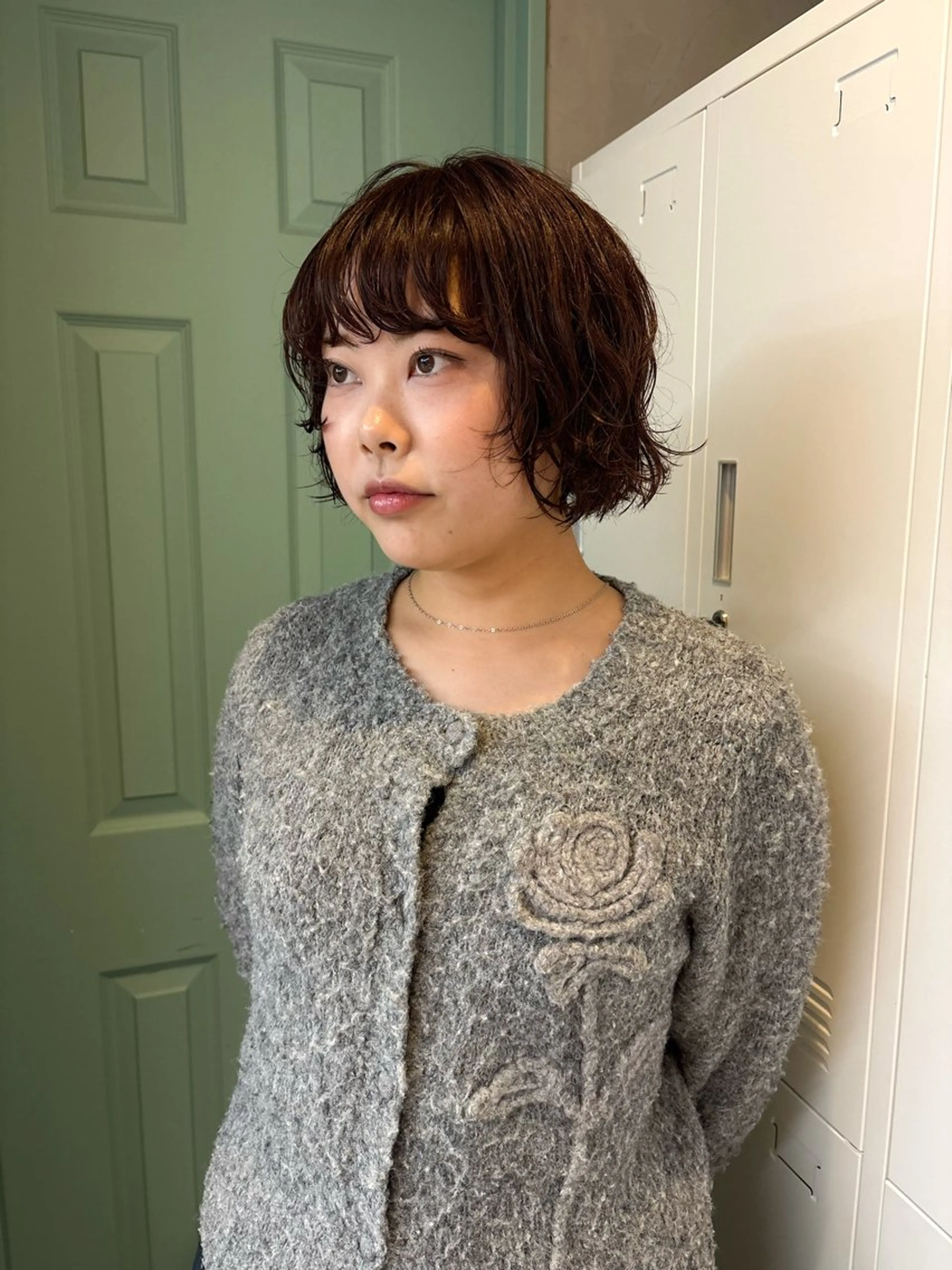 カラー ベージュカラー ピンクカラー ピンクベージュ ヘアカラー トリートメント サエ tuco 🥣カラーモデルのヘアスタイル