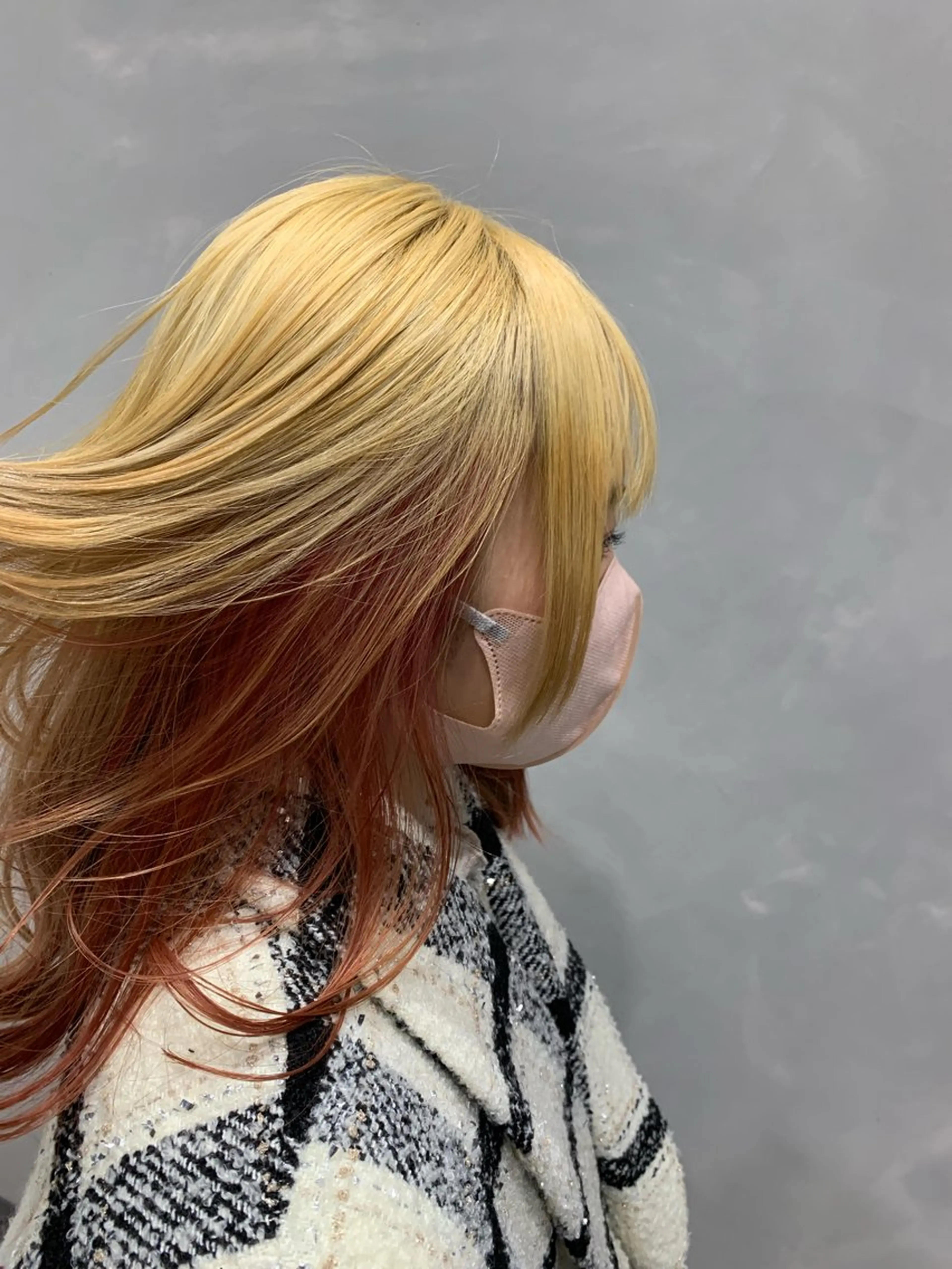 セミロング ヘアカラー N°ナンバー _naoのヘアスタイル