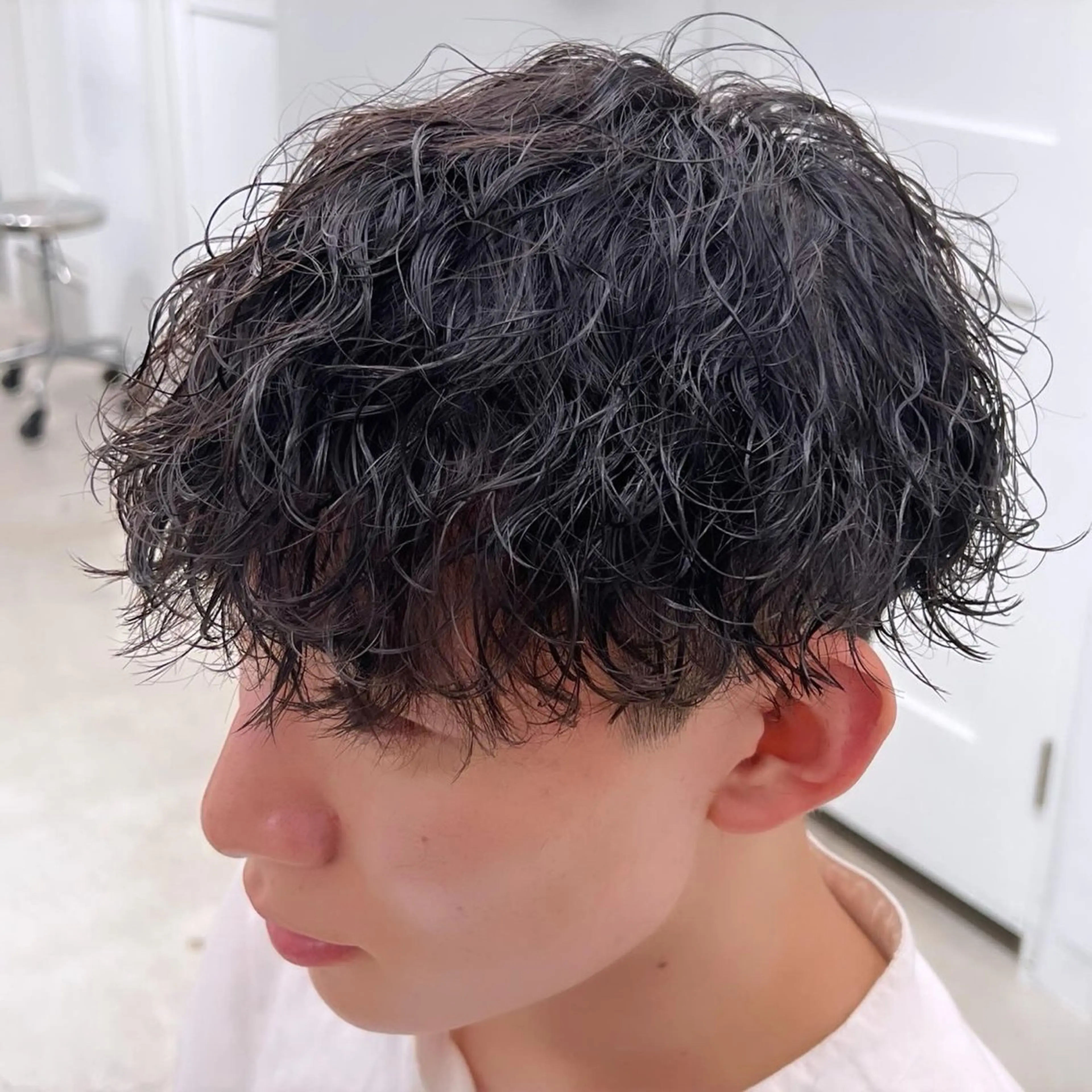 ショート パーマ メンズ カット パーマ 楽斗/メンズパーマ /シャドウパーマのヘアスタイル