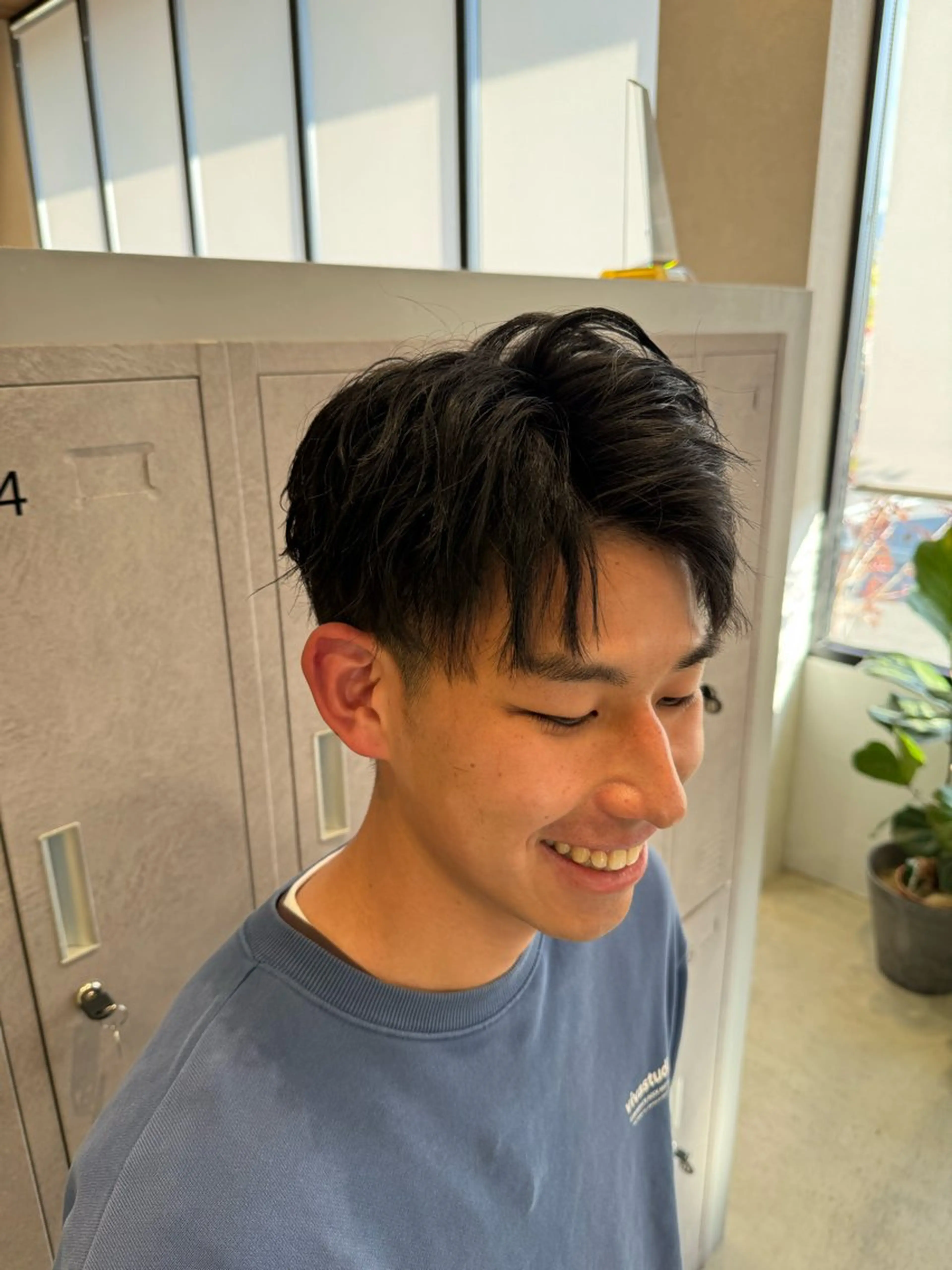 ショート メンズ カット 保坂 瞭のヘアスタイル