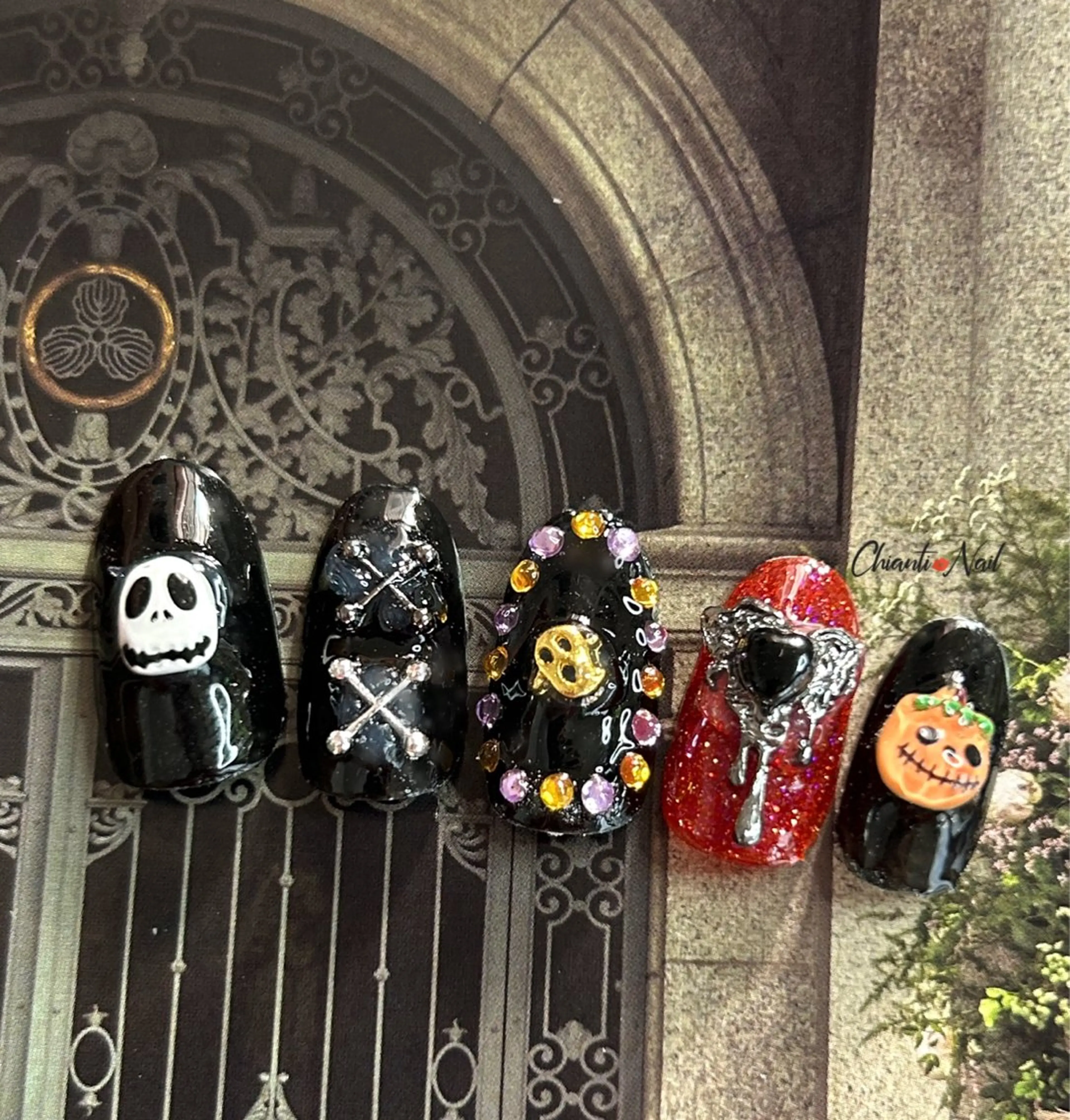 ネイル ハロウィン Chianti Nailのネイルデザイン