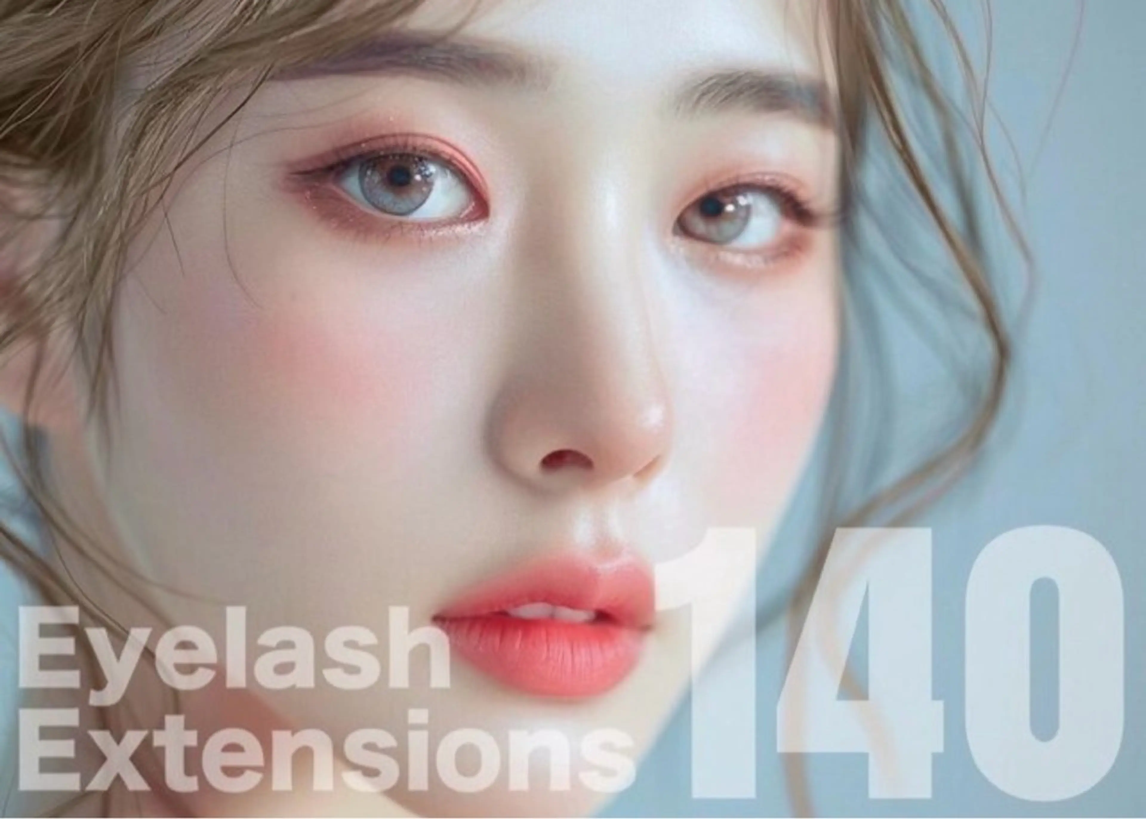 【フラットラッシュ】140本💕束感マツエク!!           ご希望の方必見!!💫(オフ・コーティング込)️♡の写真