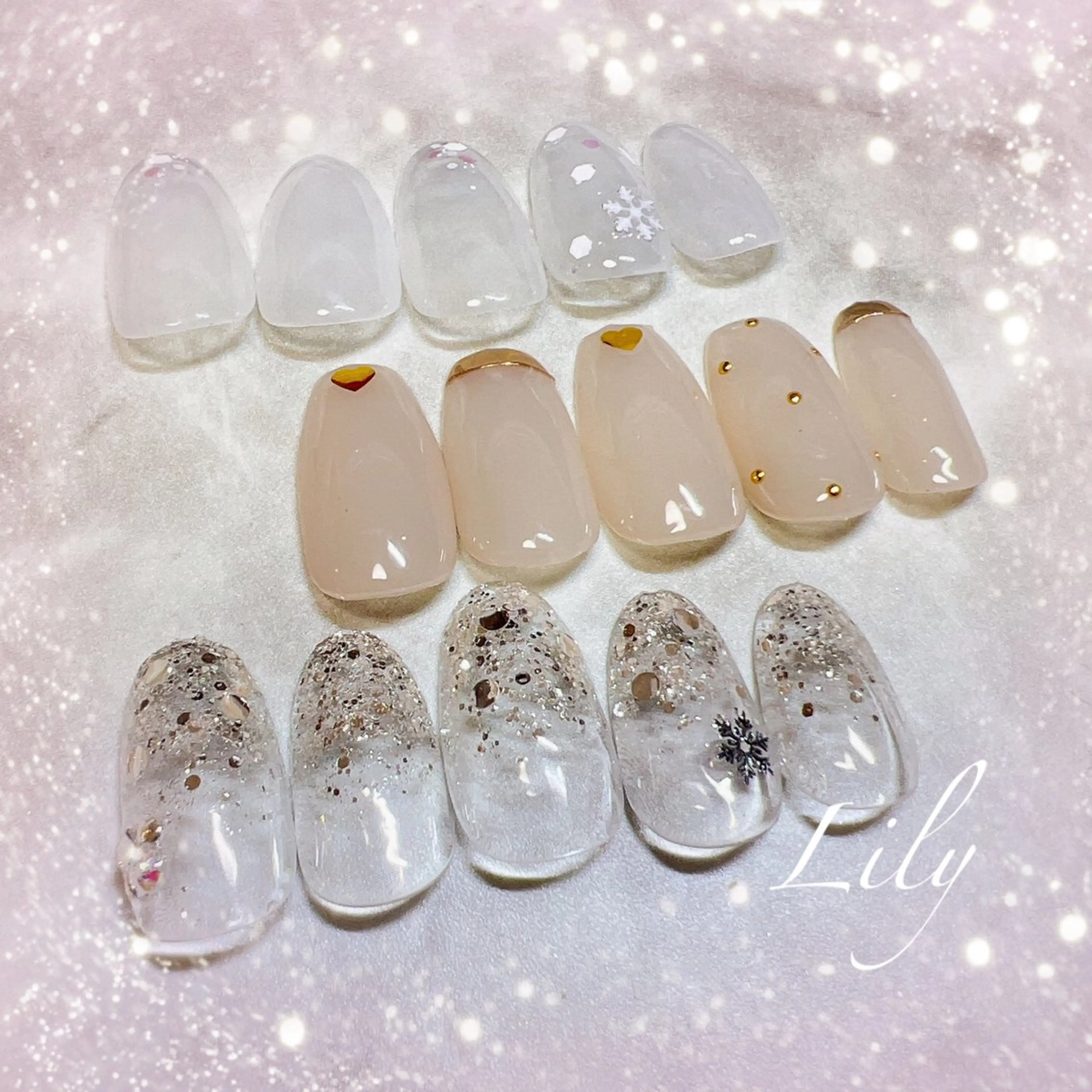 ネイル シンプルネイル ハンドネイル Nailsalon Lilyのネイルデザイン