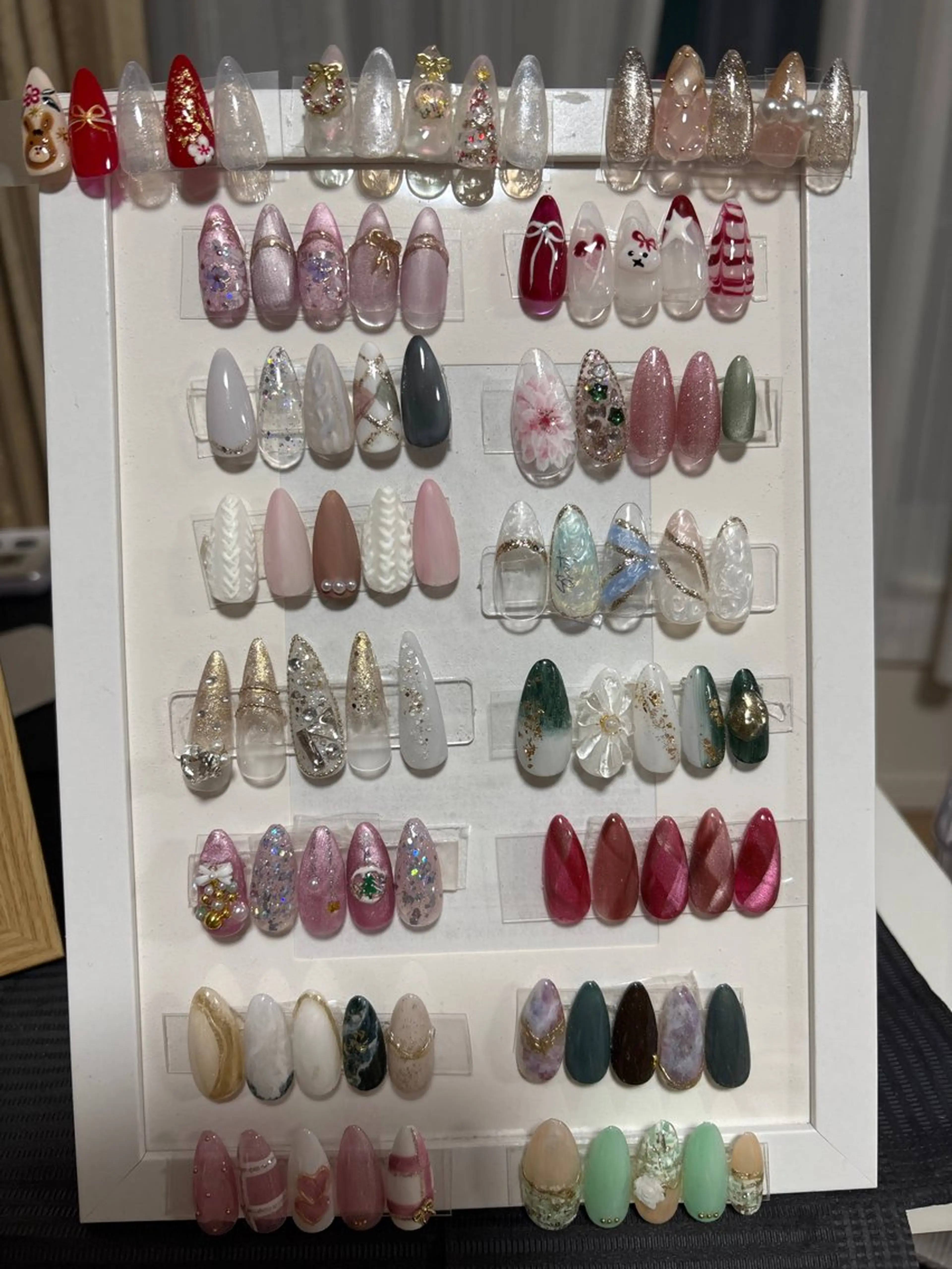 チップ長さ出し10本とハンド定額の写真