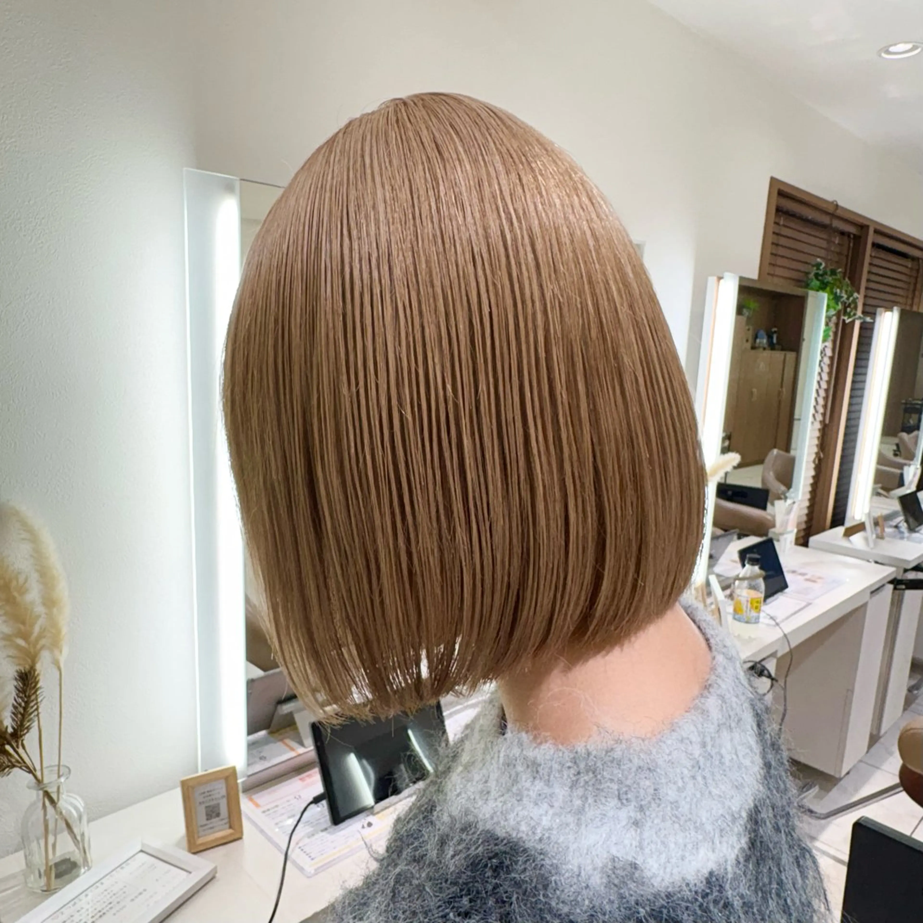カラー 透明感カラー ヘアカラー 加藤 芽実のヘアスタイル