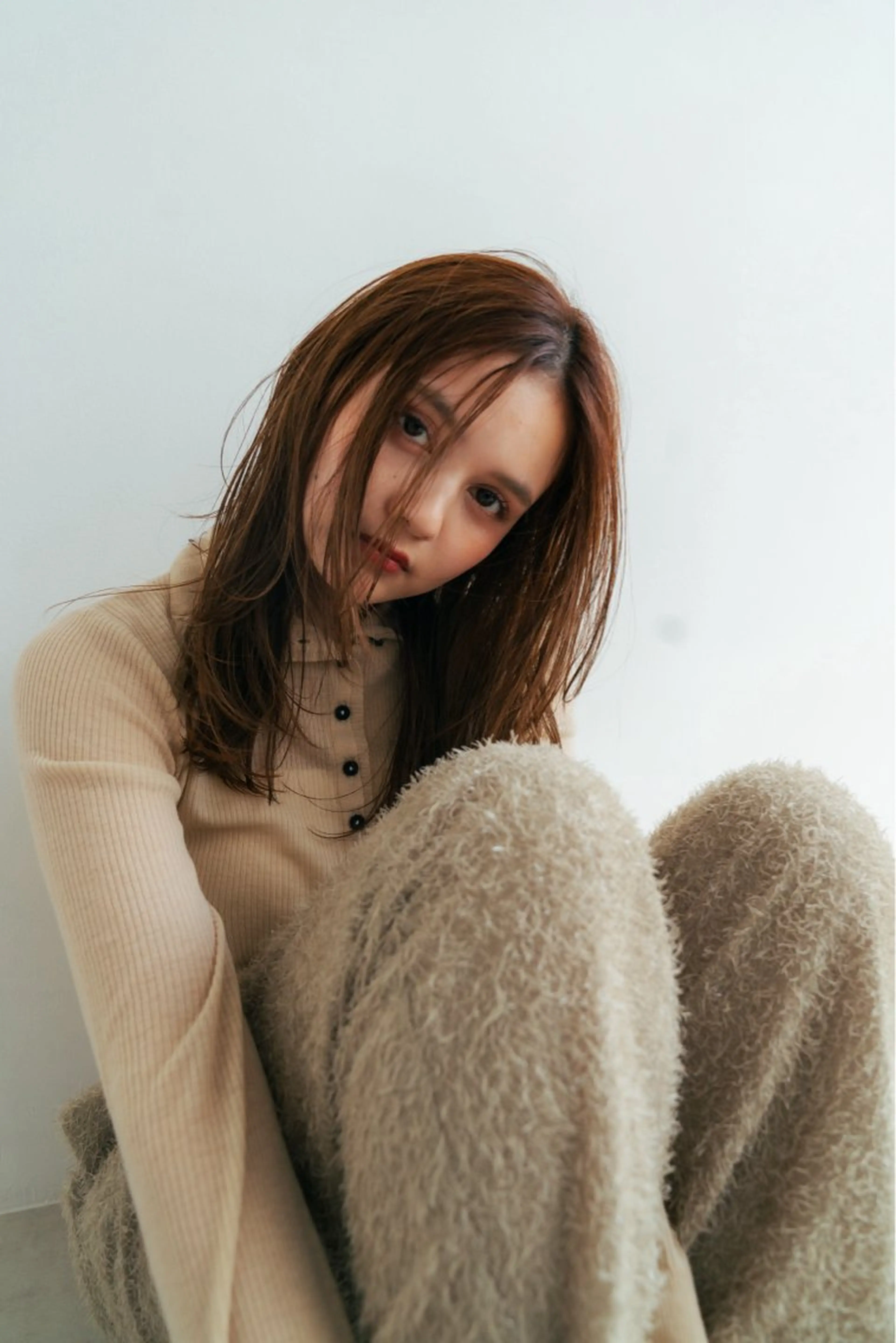 ロング ヘアカラー トリートメント ボブカット🎀 NANAHAのヘアスタイル