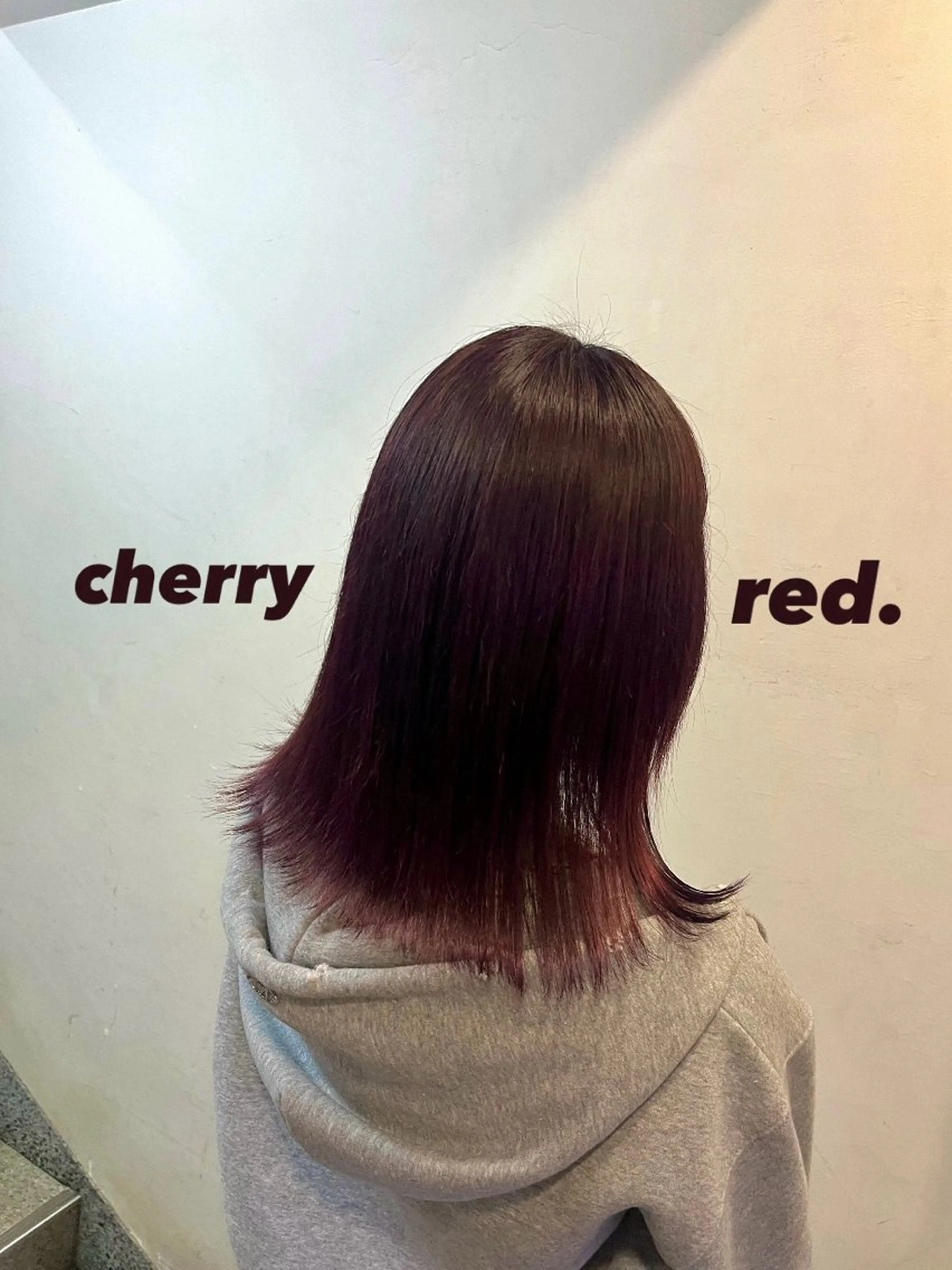 ミディアム カラー レッドカラー メンズカットモデル/ 横浜/佐藤桃香 🦥のヘアスタイル