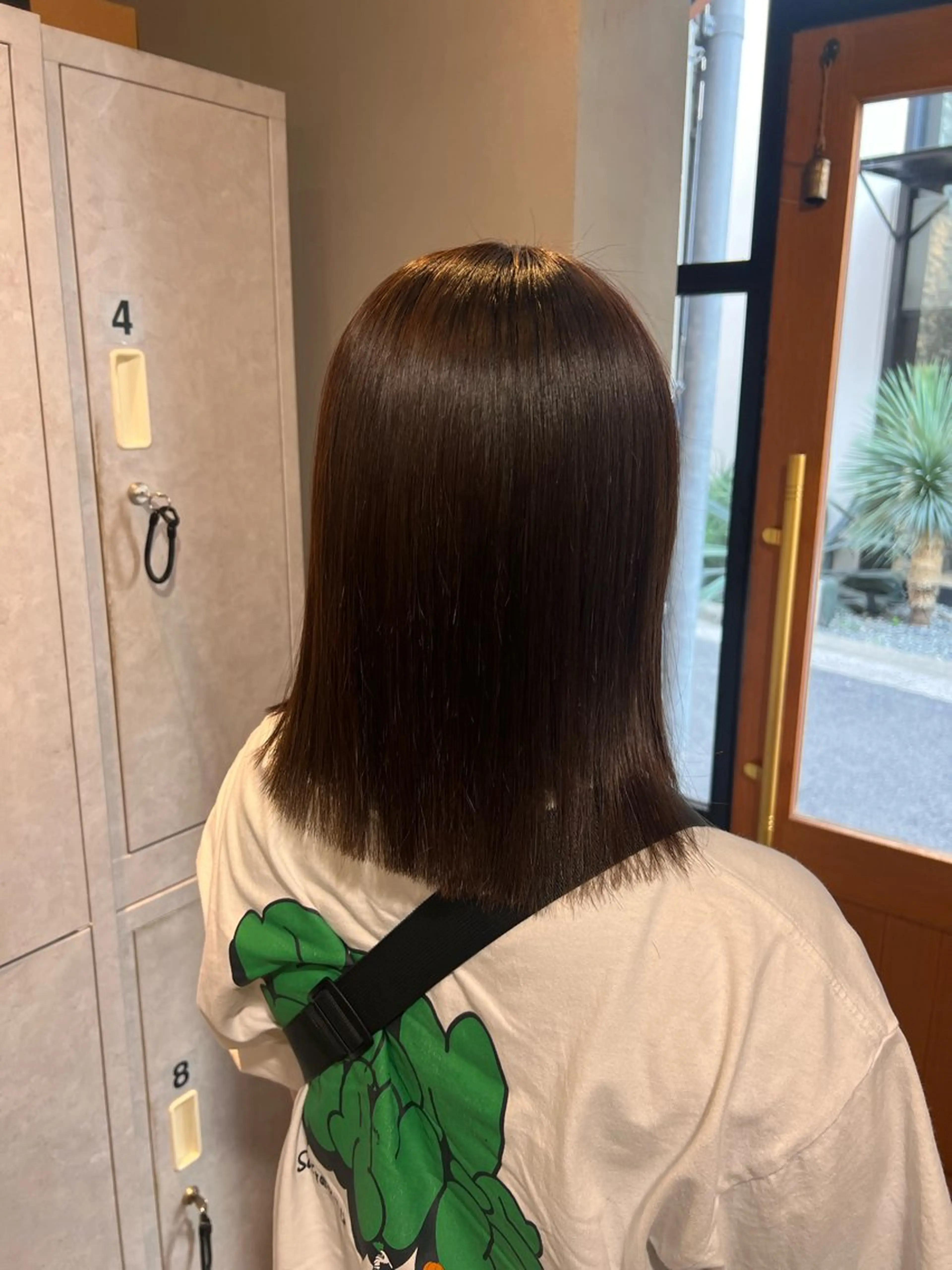 ミディアム 縮毛矯正 トリートメント ioe/髪質改善/ カラー/いしなべさえのヘアスタイル