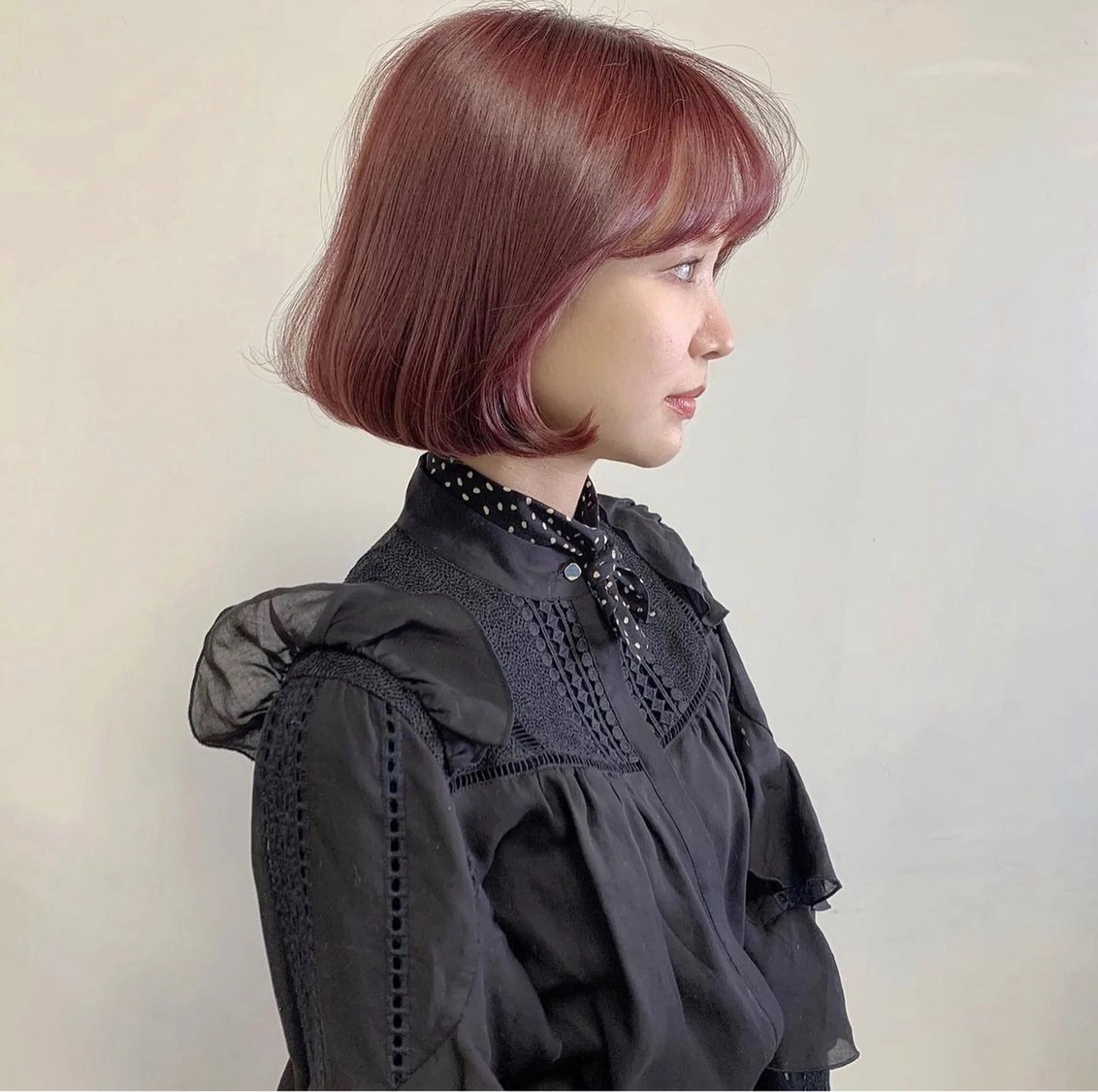 ショート カラー レイヤーカット/ルー ツカラー/EMIRIのヘアスタイル