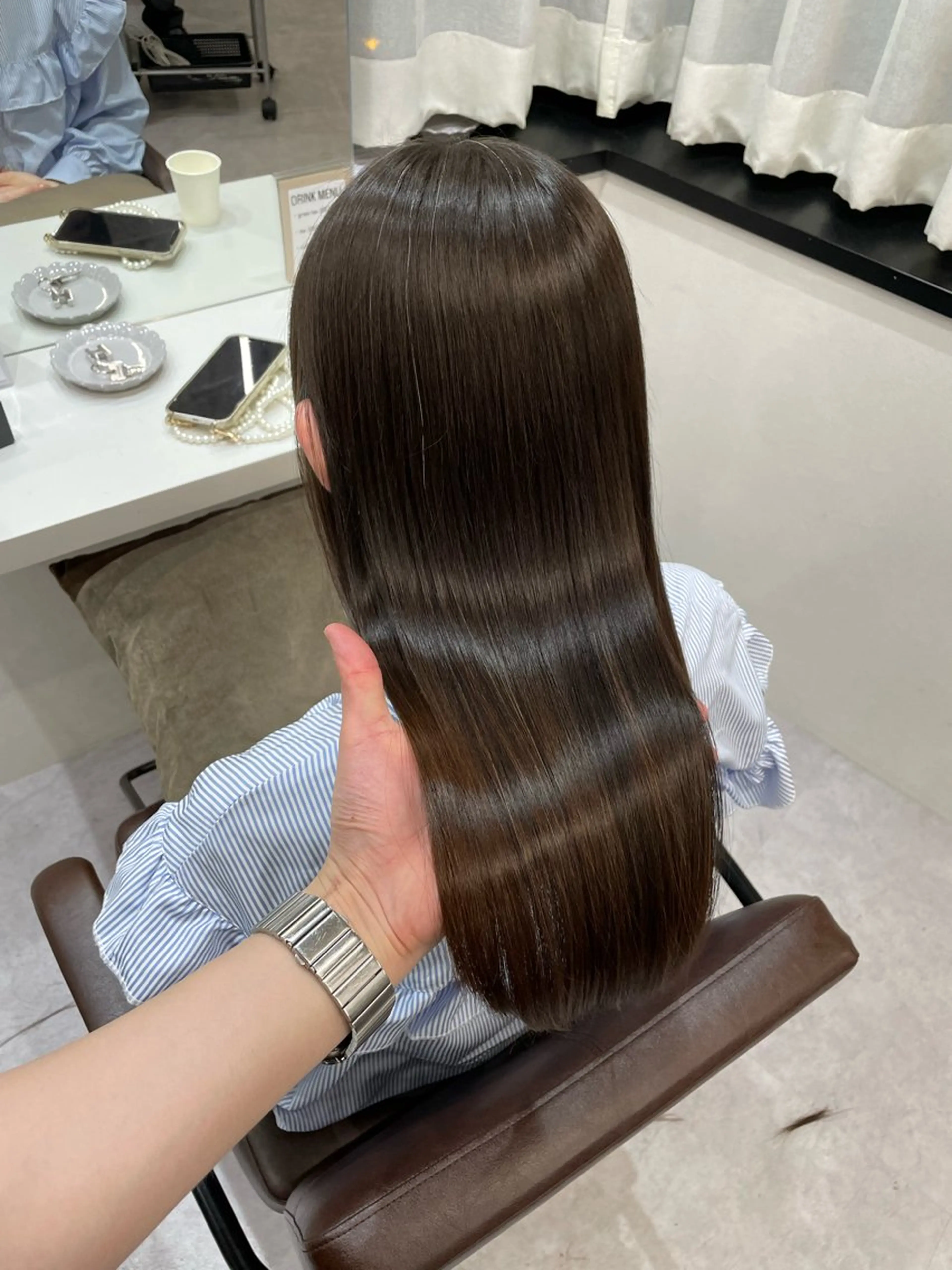 ロング カット 縮毛矯正 トリートメント 酸性縮毛矯正 Coreすずの眉毛・アイブロウイメージ