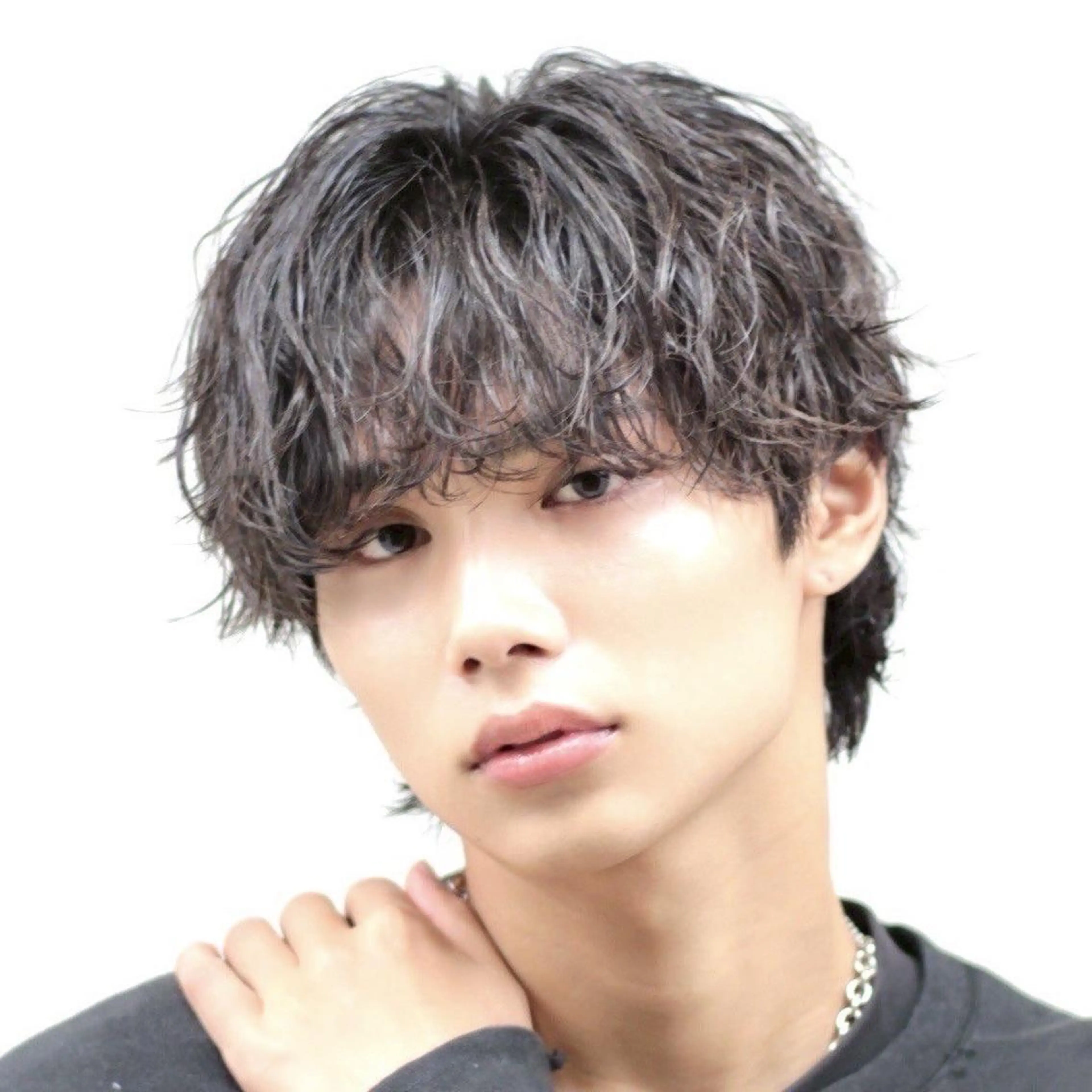 【ご新規様限定】メンズカット＋シャドウパーマ🐺　　　ミニモ学割/韓国の写真