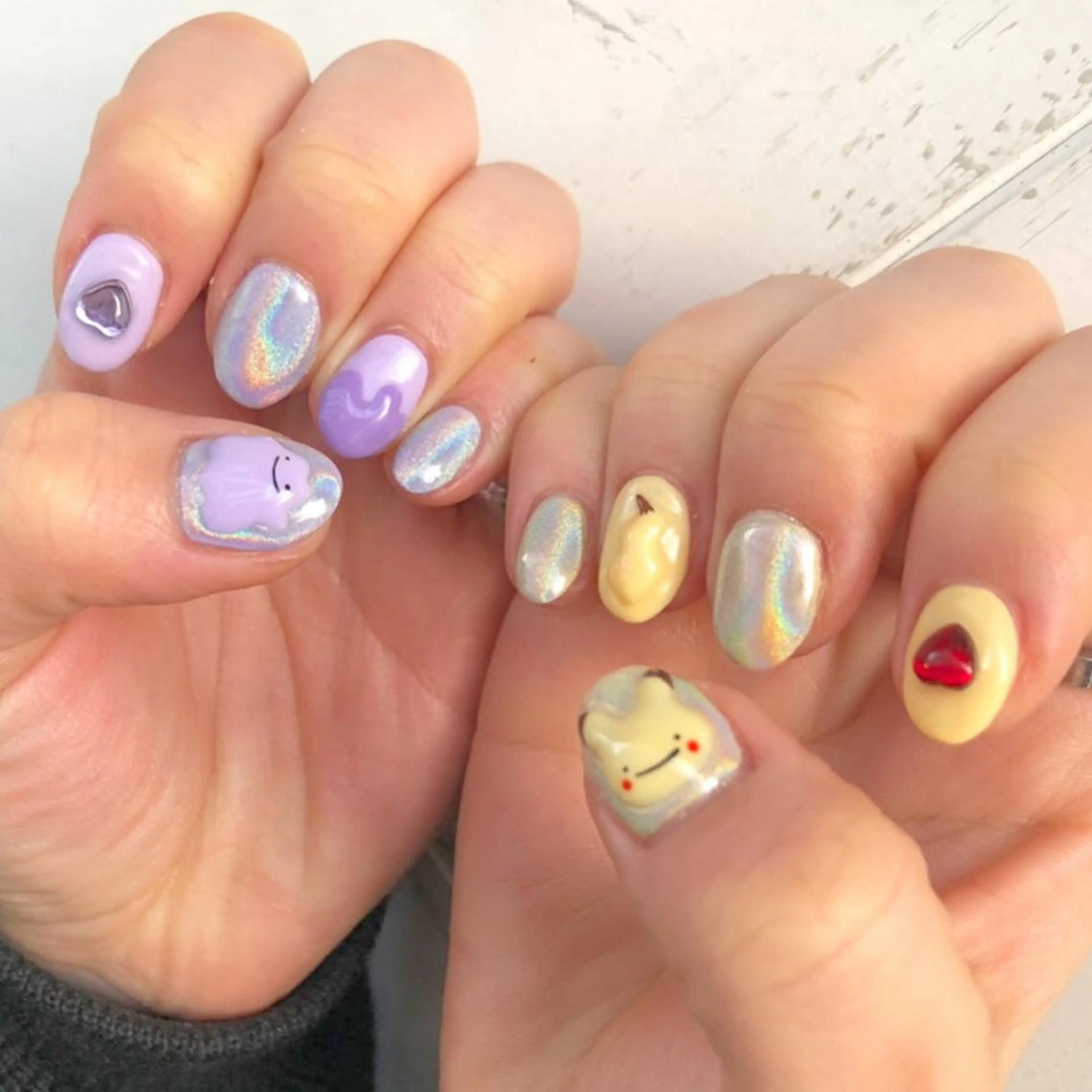 ネイル マツエク・マツパ OKIKA所属・【OKIKA】 らん🦖🌈🧡のマツエク・マツパデザイン