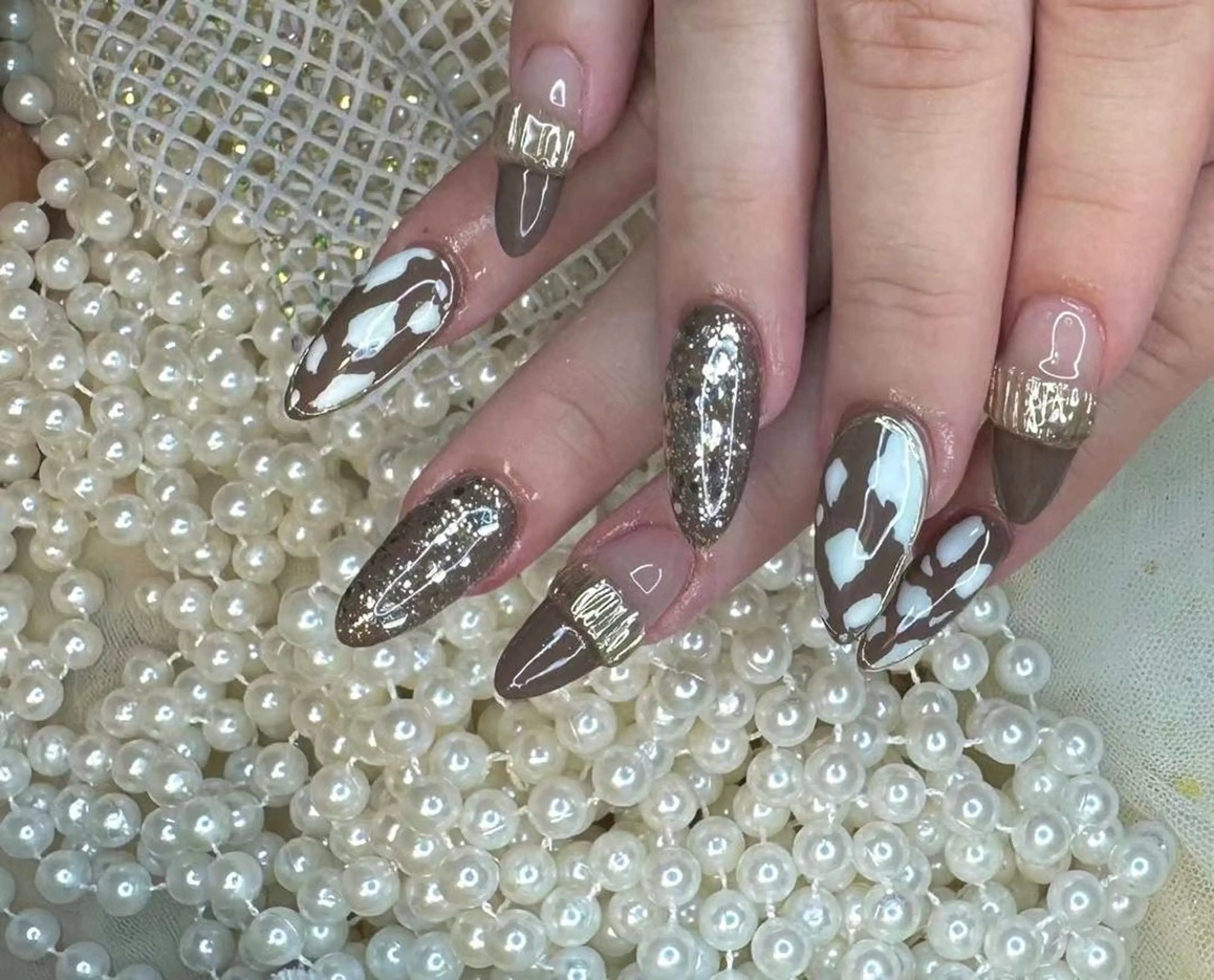 ネイル アニマル柄 Babarla nailのネイルデザイン