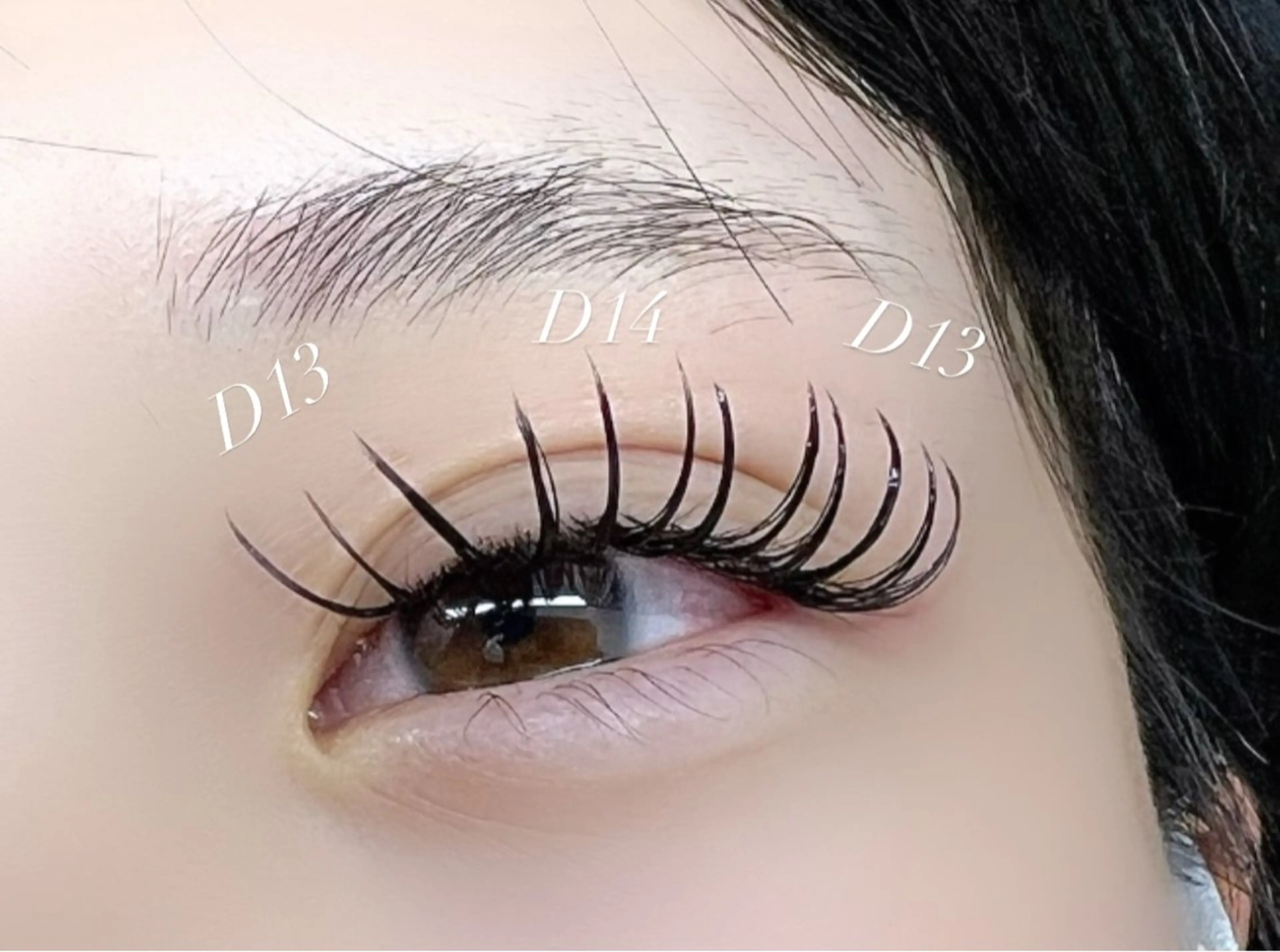 マツエク・マツパ マツエク FLY NAIL&Eyelash Salon 梅田店所属・YUKI FUKUMARUのマツエク・マツパデザイン