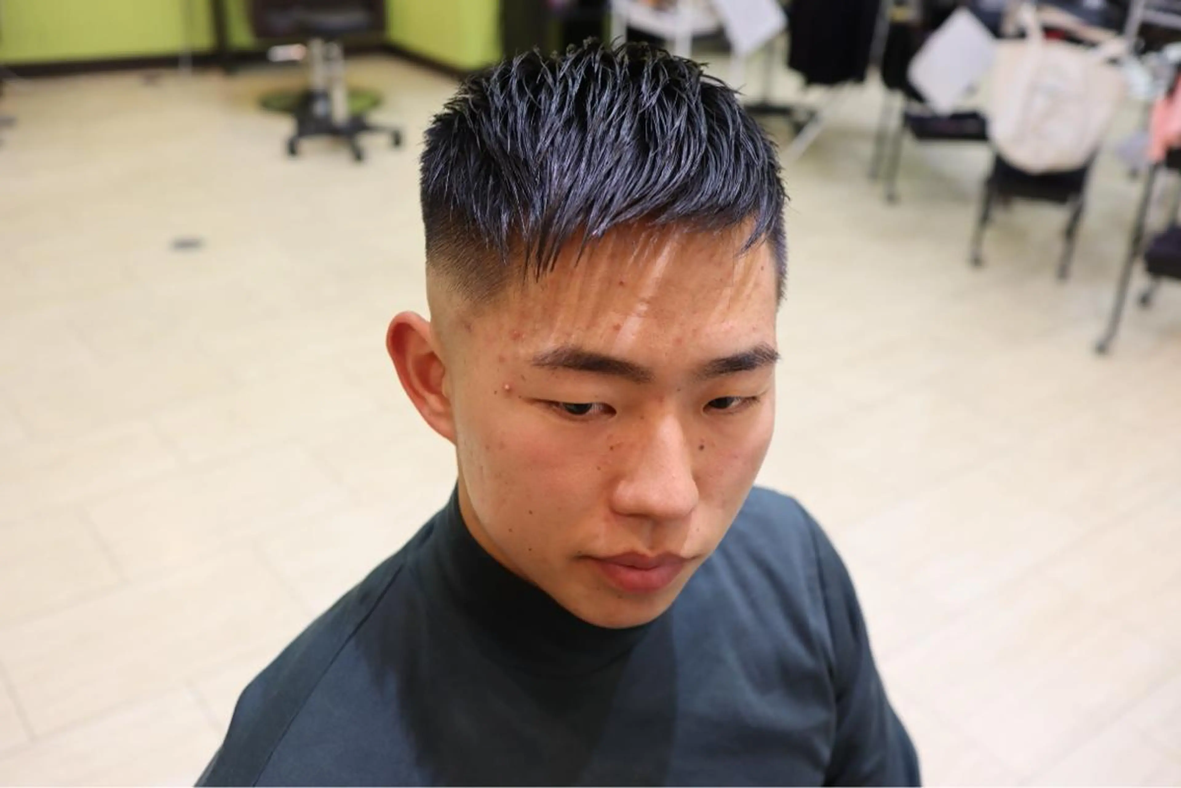 ショート メンズ フェードカット 年間2000名担当◎ パーマ職人/仲原佑樹のヘアスタイル